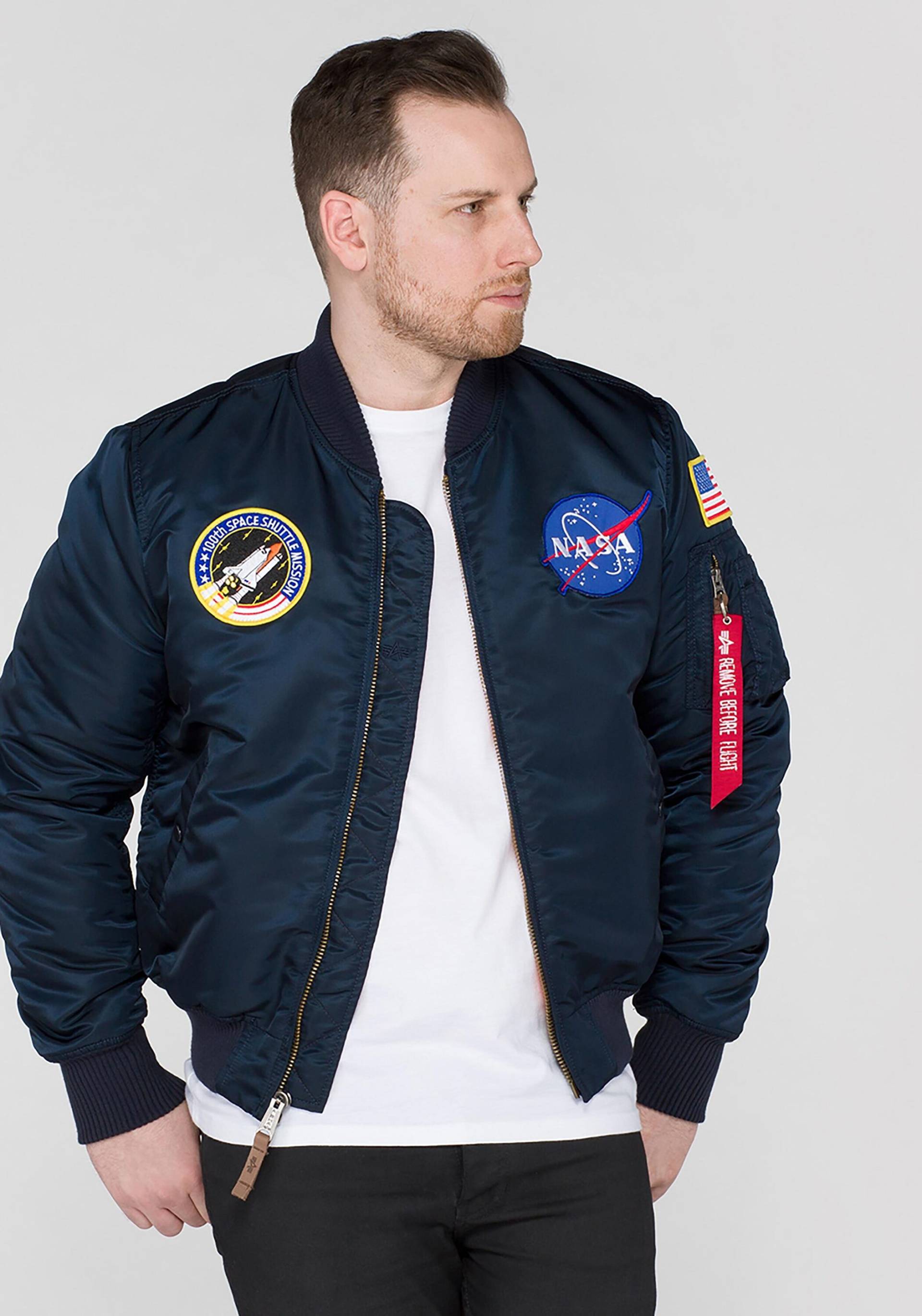 Alpha Industries Bomberjacke »Alpha Industries Men - Bomber Jackets MA-1 VF NASA« von Alpha Industries