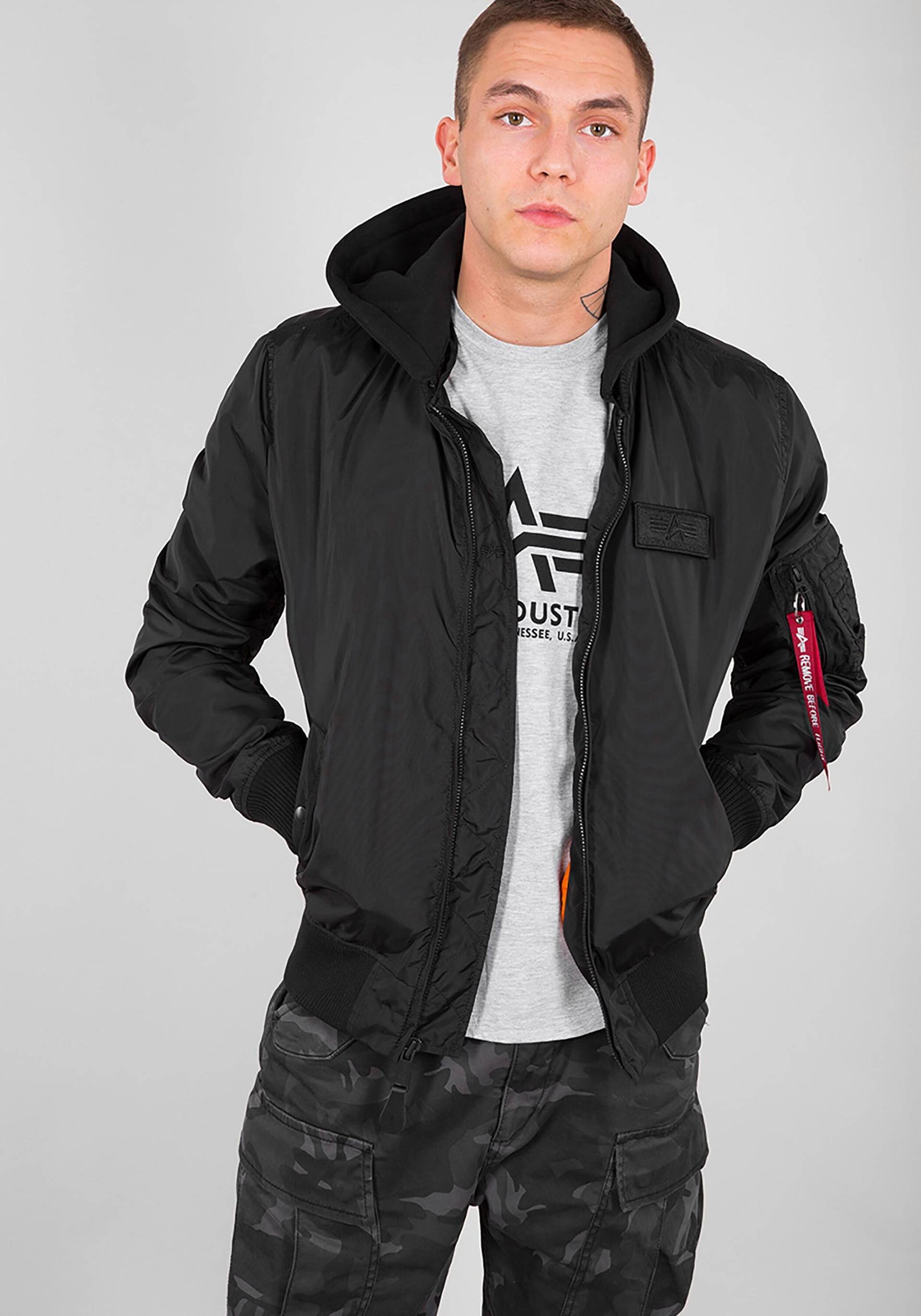 Alpha Industries Bomberjacke »Alpha Industries Men - Bomber Jackets MA-1 TT Two Tone Hood« von Alpha Industries