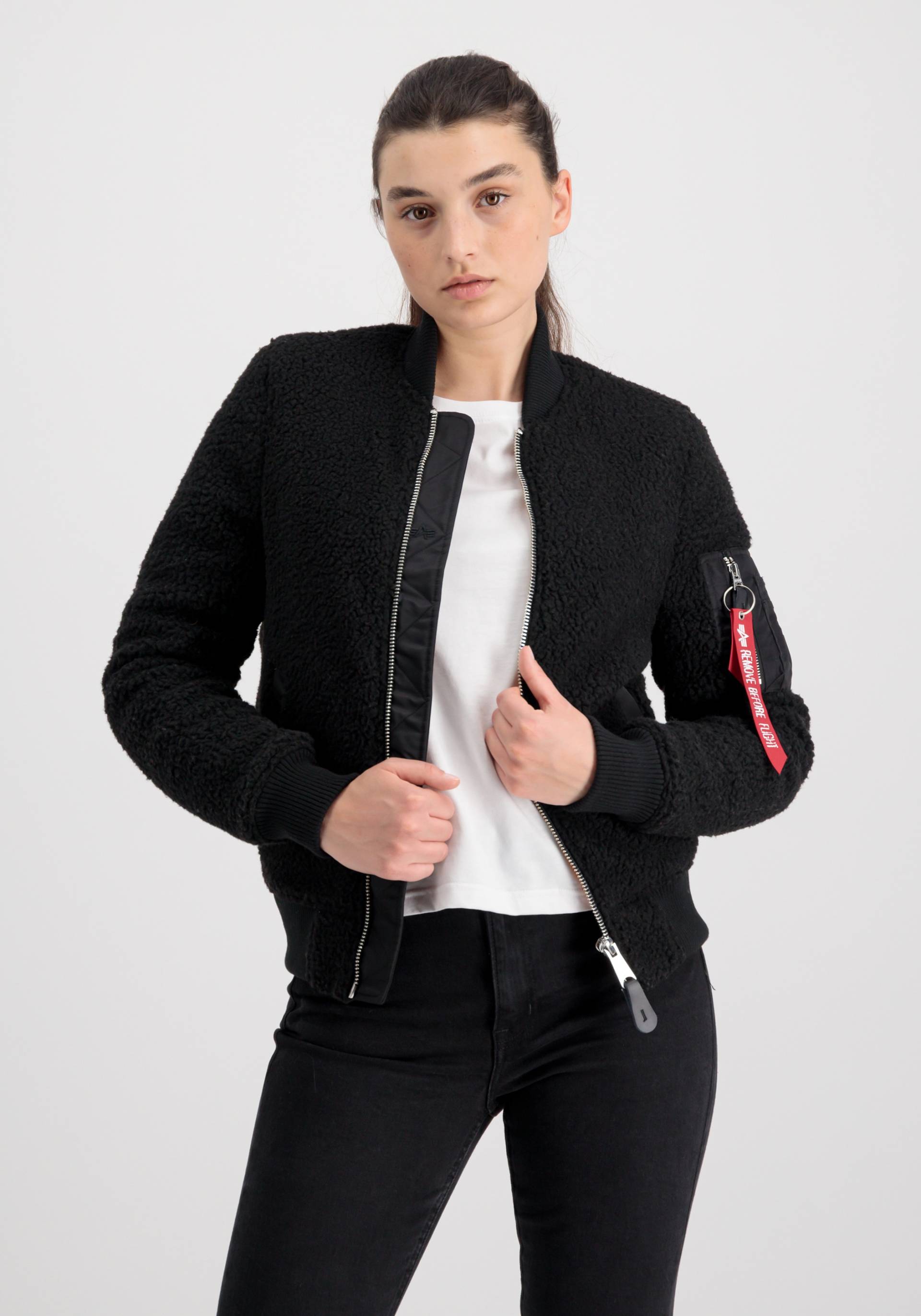 Alpha Industries Bomberjacke »Alpha Industries Women - Bomber Jackets MA-1 VF Teddy Wmn« von Alpha Industries