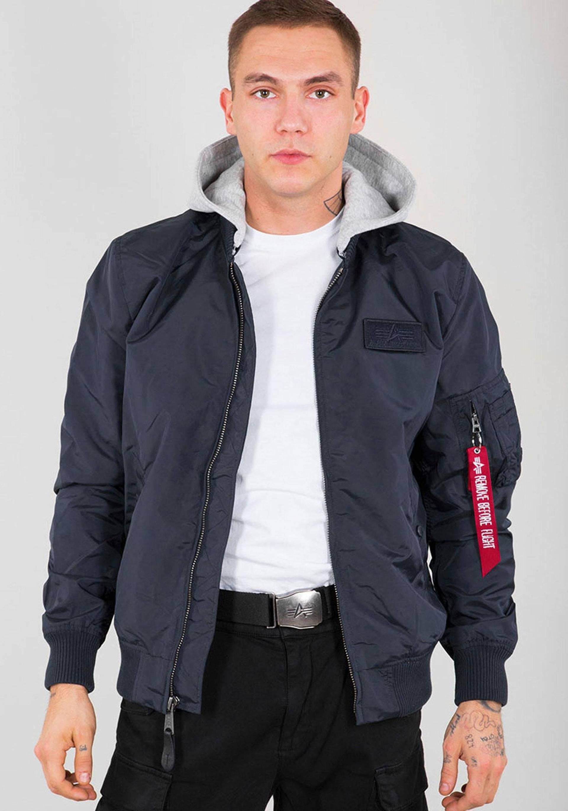 Alpha Industries Bomberjacke »MA-1 TT HOOD«, mit Kapuze von Alpha Industries