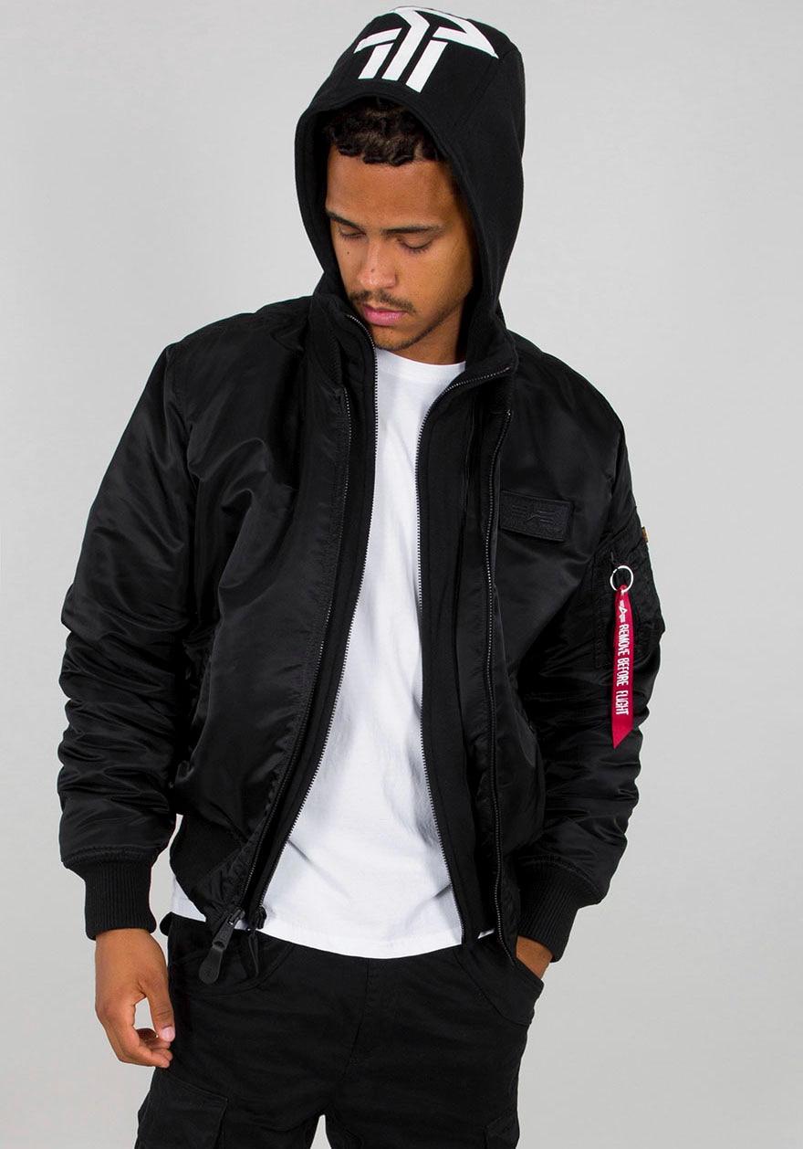 Alpha Industries Bomberjacke »MA-1 ZH Back Print«, mit Kapuze Alpha Industries Bomberjacke »MA-1 ZH Back Print«, mit Kapuze von Alpha Industries