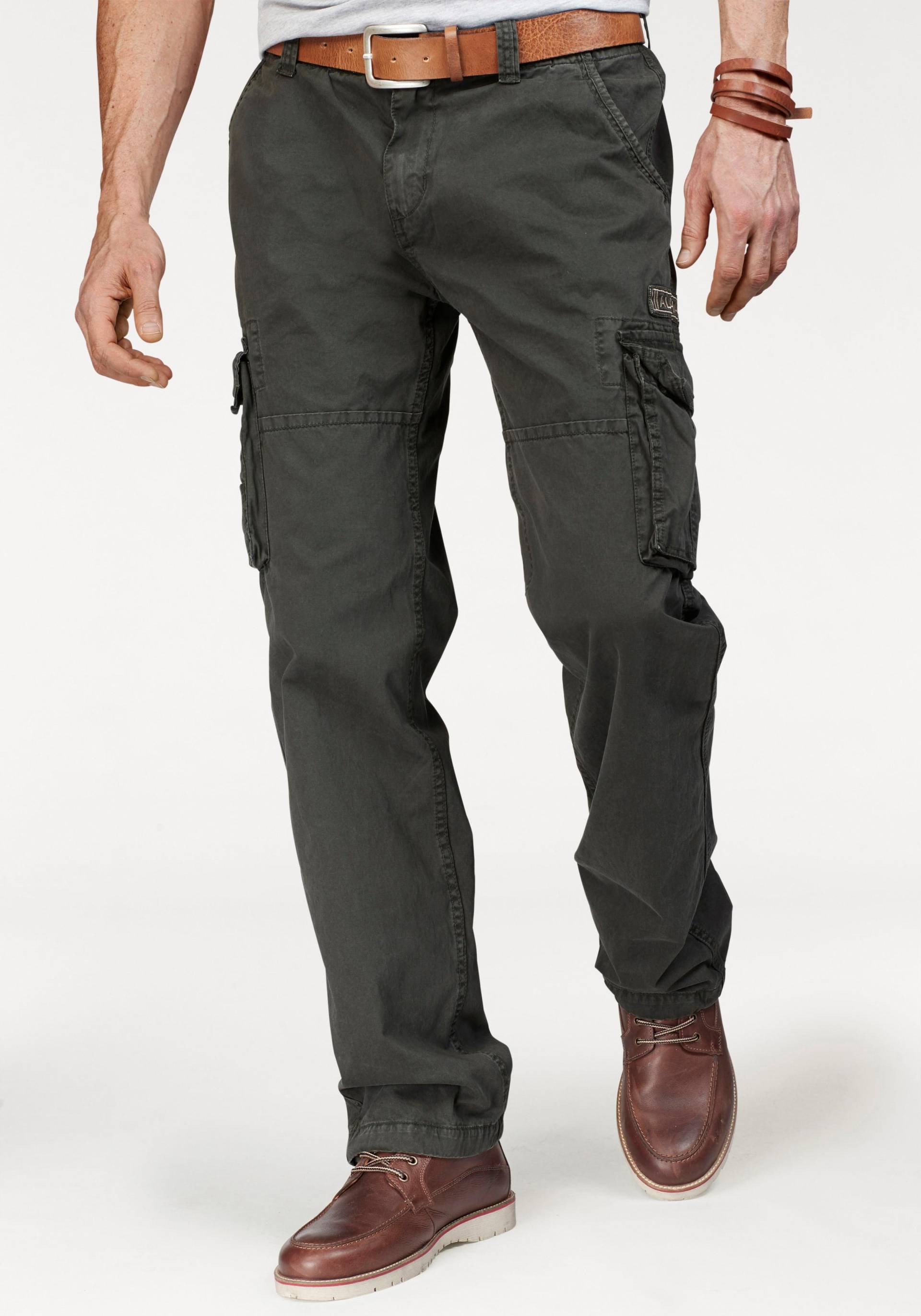 Alpha Industries Cargohose »Jet Pant«, mit seitlichen Cargotaschen und Kordelzug am Beinabschluss Alpha Industries Cargohose »Jet Pant«, mit seitlichen Cargotaschen und Kordelzug am Beinabschluss von Alpha Industries