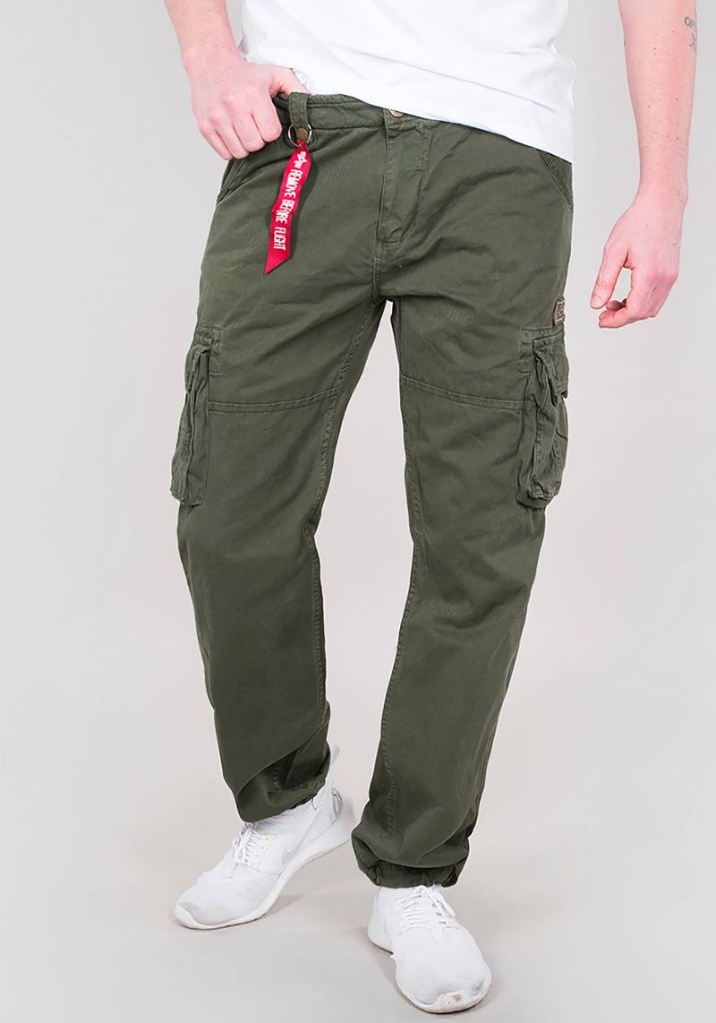 Alpha Industries Cargohose »Jet Pant«, mit seitlichen Cargotaschen und Kordelzug am Beinabschluss von Alpha Industries