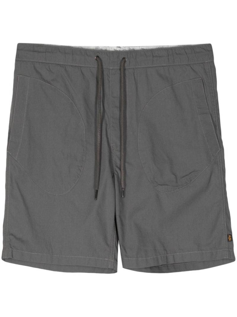 Alpha Industries Deck cotton shorts - Grey von Alpha Industries