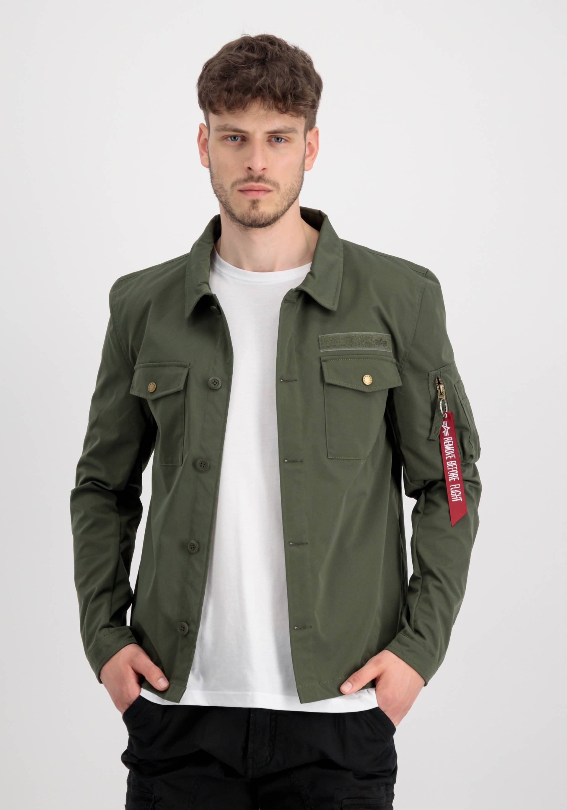 Alpha Industries Hemdjacke »Alpha Industries Men - Overshirts Alpha Overshirt« von Alpha Industries