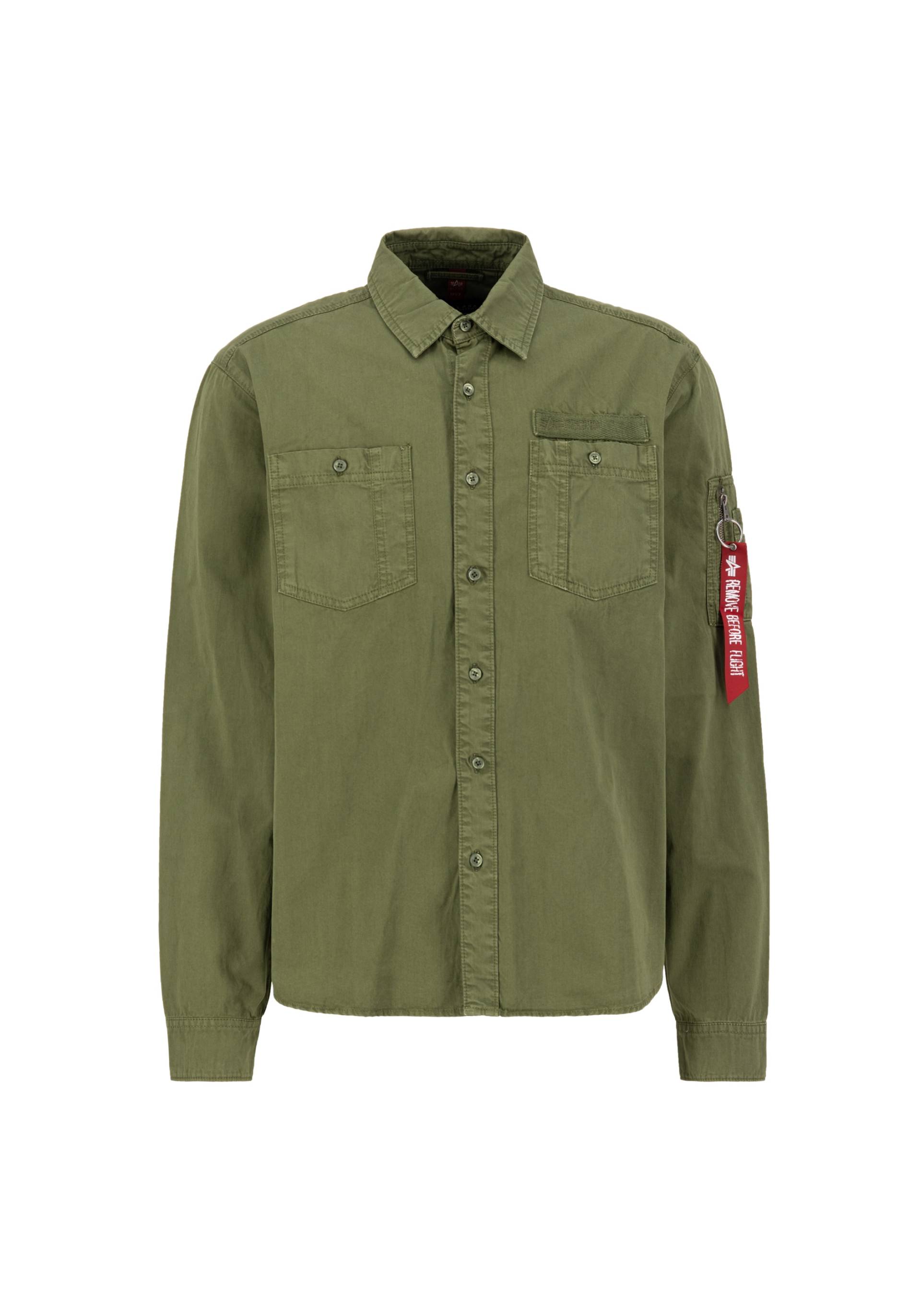 Alpha Industries Oversize-Shirt »Alpha Industries Men - Overshirts Air Force EMB Shirt« von Alpha Industries