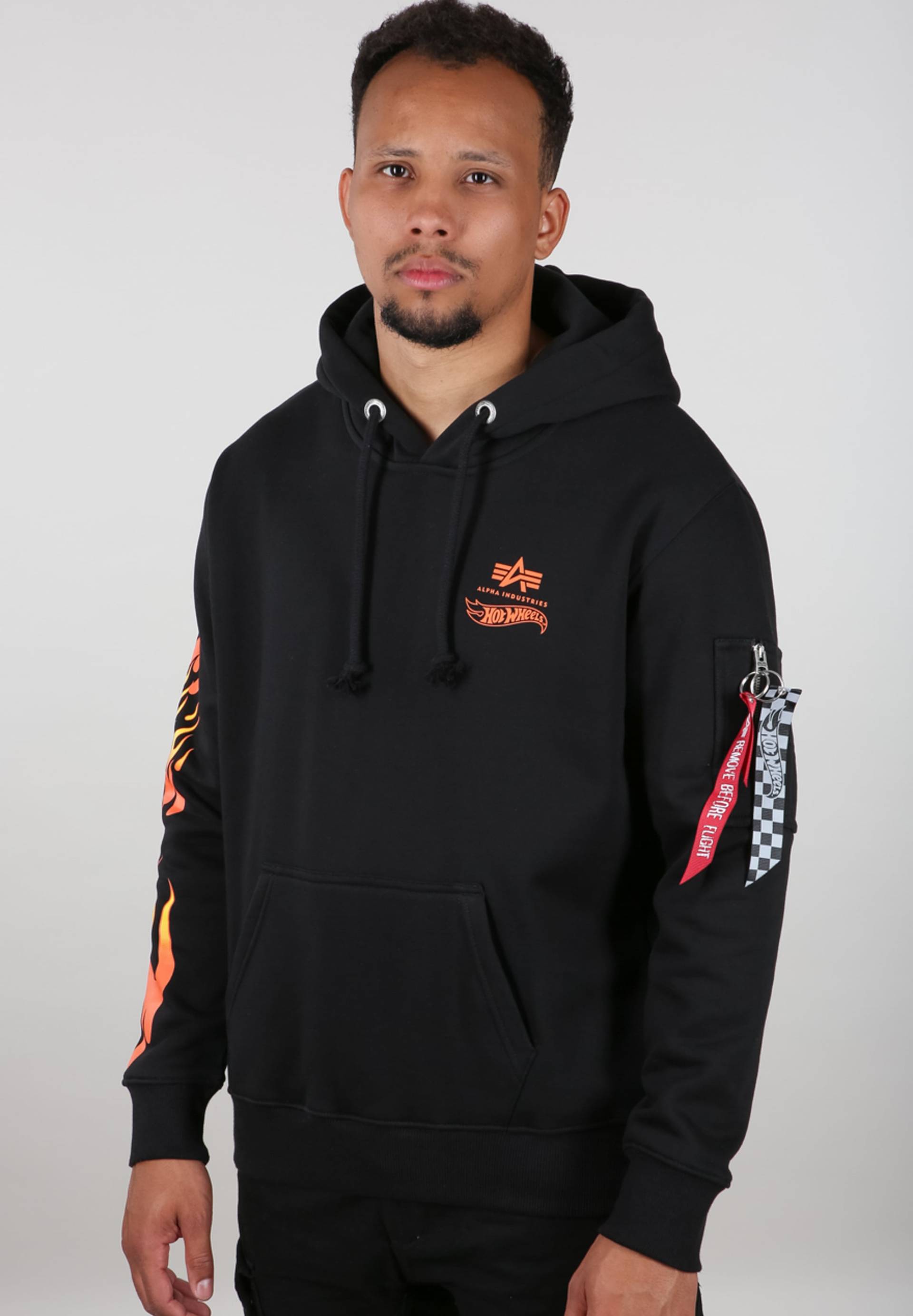 Alpha Industries Hoodie »Alpha Industries Men - Hoodies Flame Hoodie« von Alpha Industries