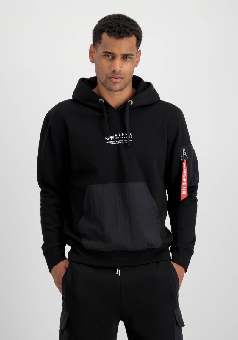 Alpha Industries Hoodie »Alpha Industries Men - Hoodies Nylon Pocket Hoodie« von Alpha Industries