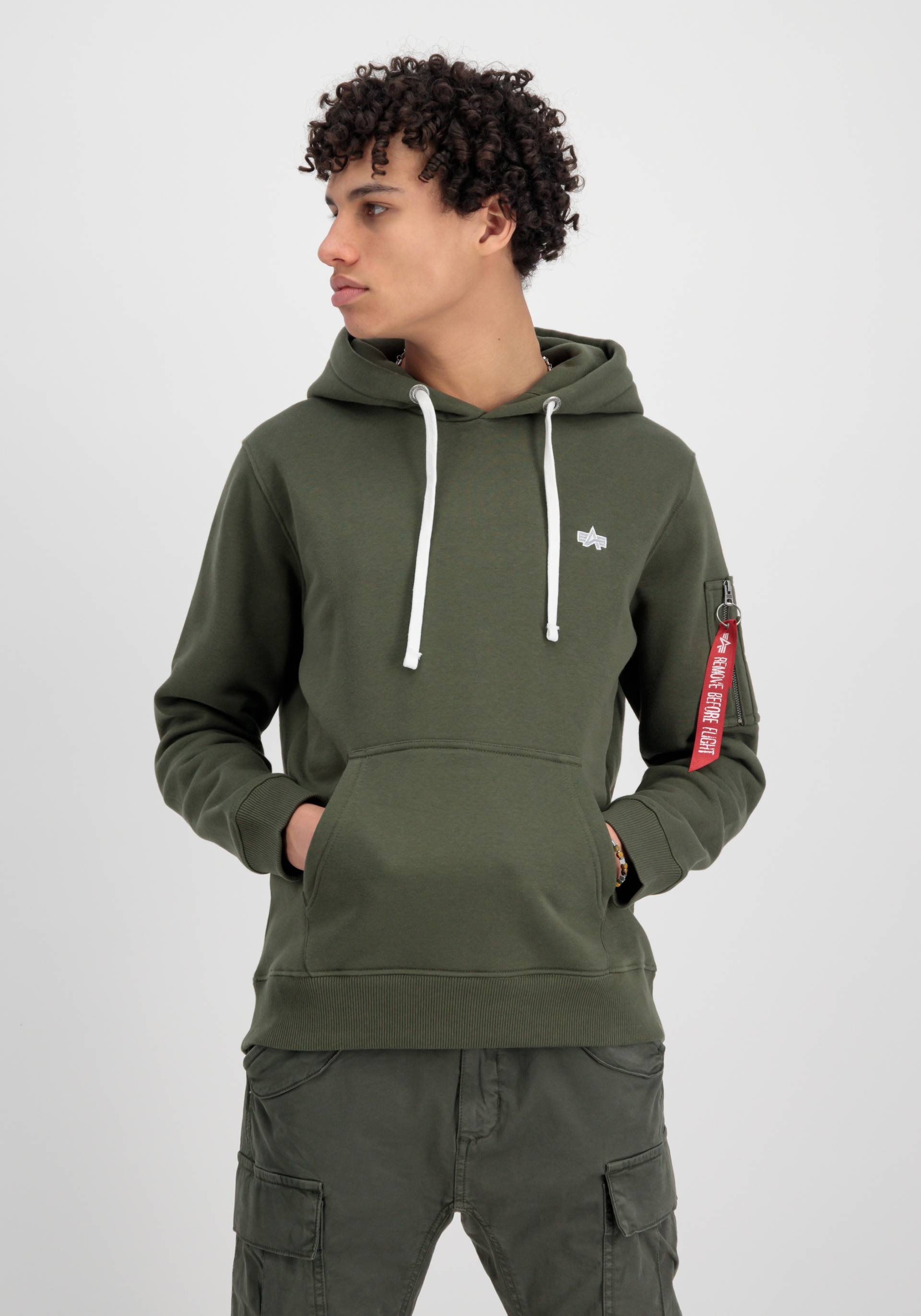 Alpha Industries Hoodie »Alpha Industries Men - Hoodies Unisex EMB Hoodie« von Alpha Industries