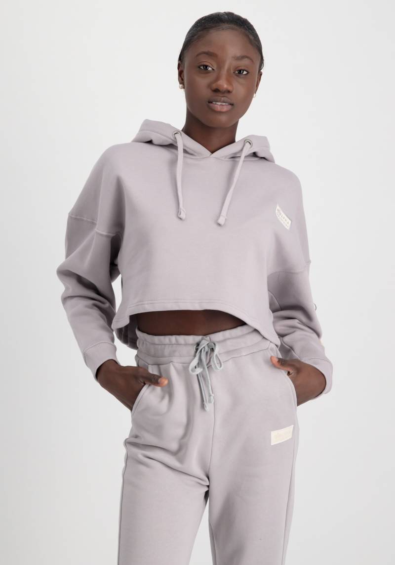 Alpha Industries Hoodie »Alpha Industries Women - Hoodies Organics Cropped OS Hoodie Wmn« von Alpha Industries