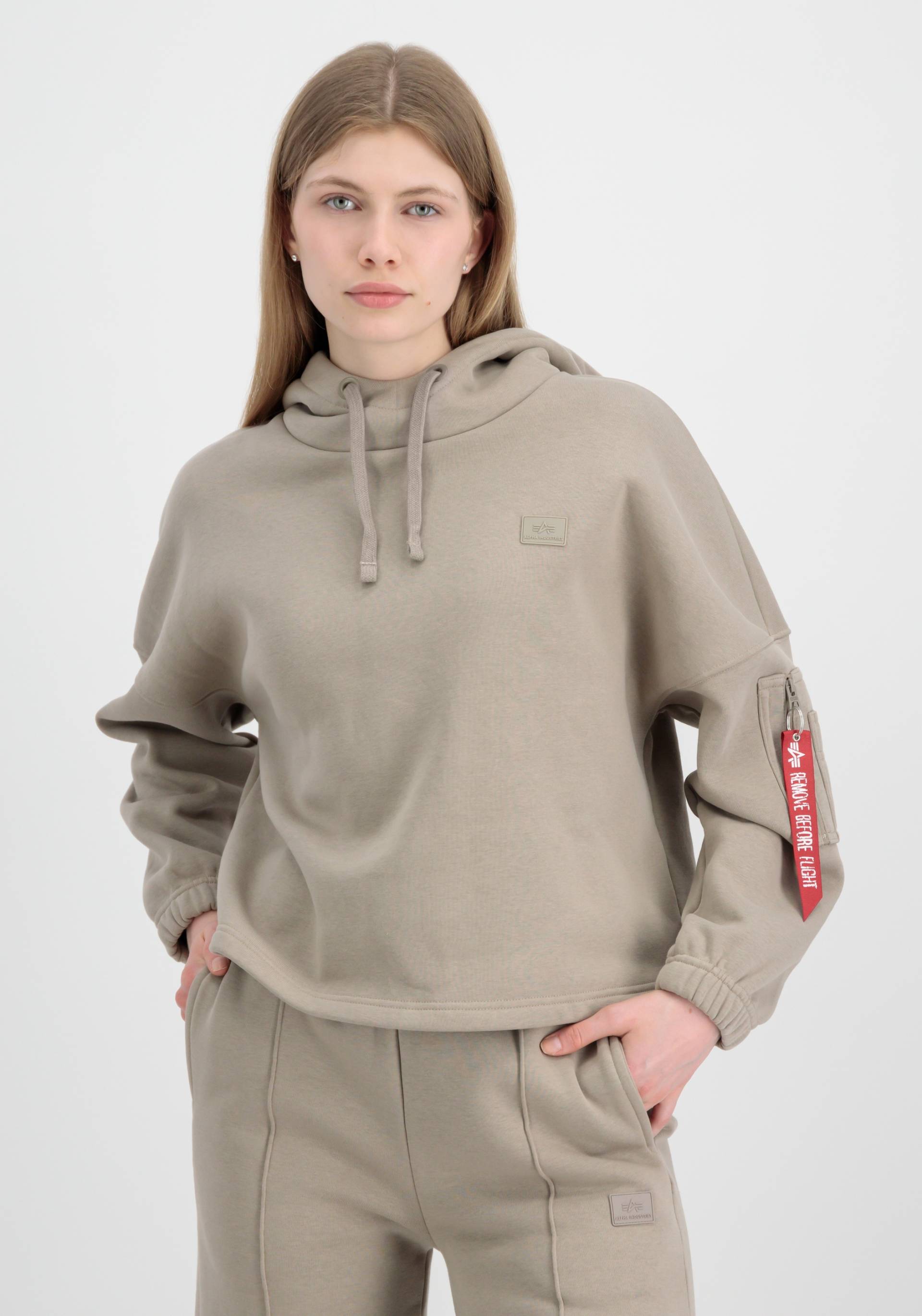 Alpha Industries Hoodie »Alpha Industries Women - Hoodies X-Fit Label OS Hoodie Wmn« von Alpha Industries