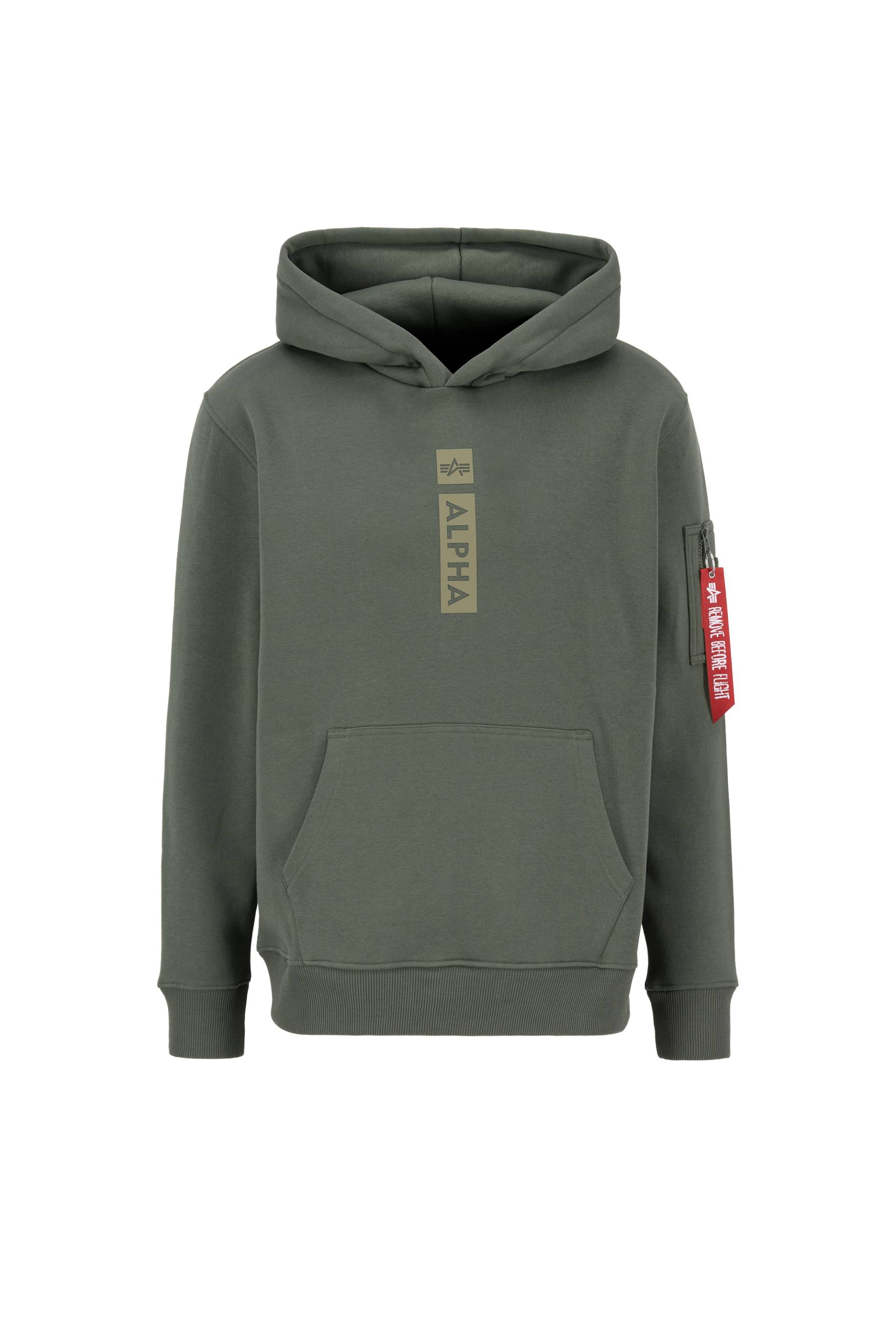 Alpha Industries Hoodie »Alpha Industries Men - Hoodies Alpha Puff Print Hoodie« von Alpha Industries