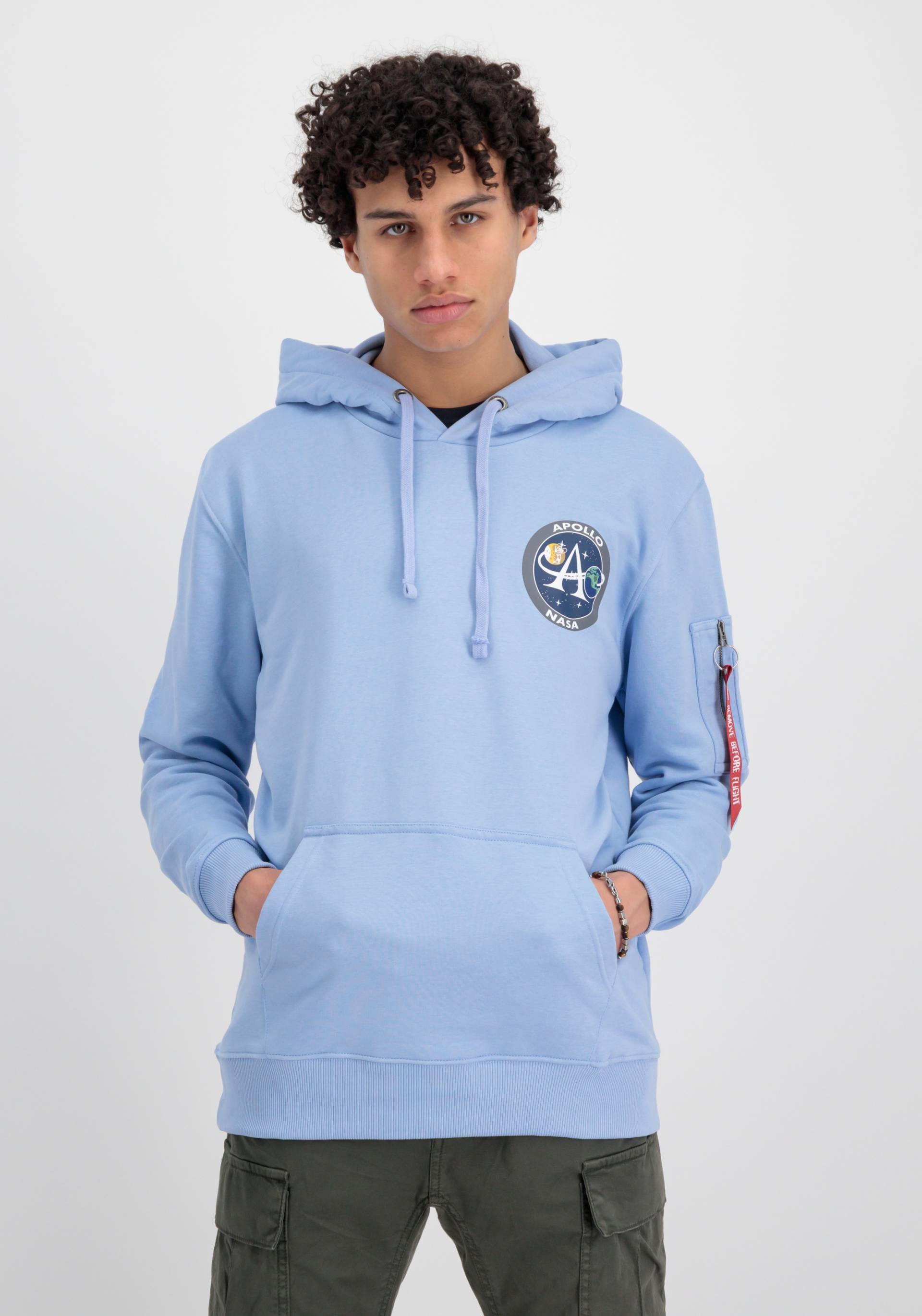 Alpha Industries Hoodie »Alpha Industries Men - Hoodies Apollo Mission Hoodie« von Alpha Industries