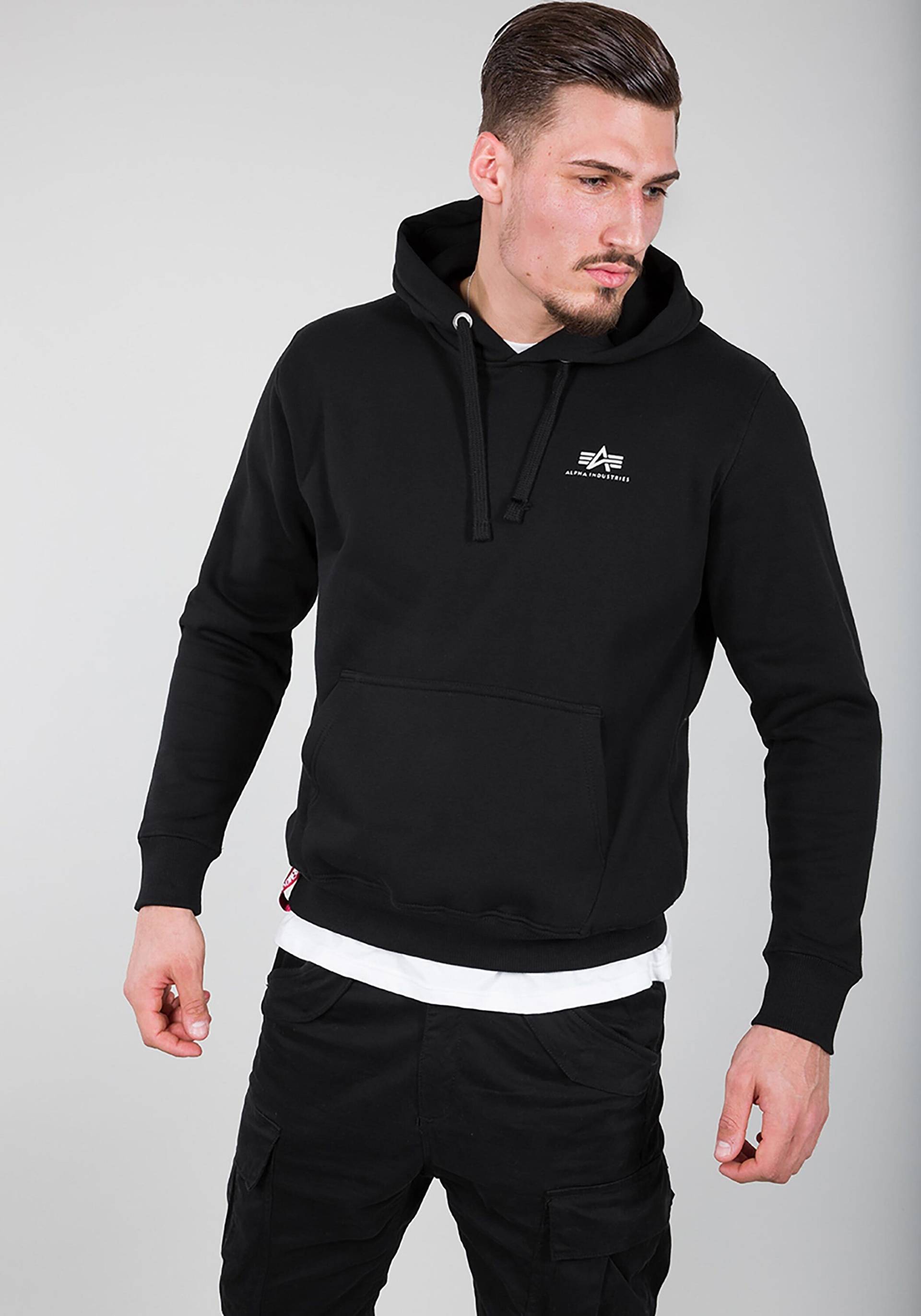 Alpha Industries Hoodie »Alpha Industries Men - Hoodies Basic Hoody Small Logo« von Alpha Industries