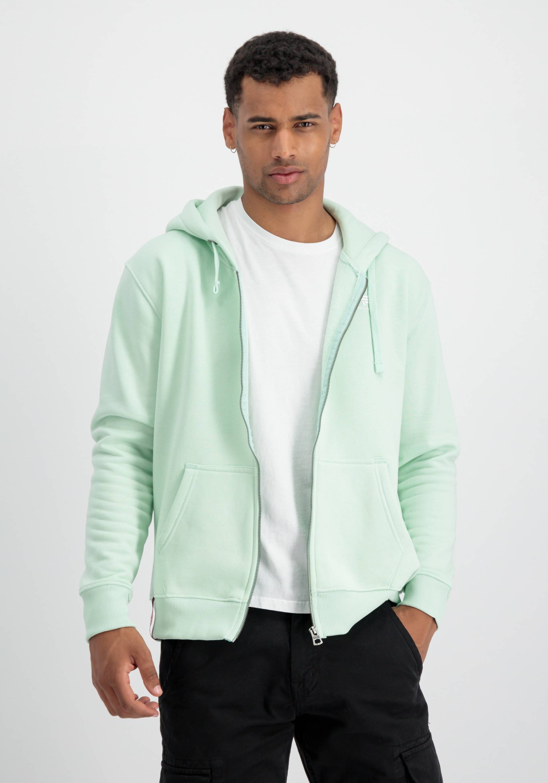 Alpha Industries Hoodie »Alpha Industries Men - Hoodies Basic Zip Hoodie Small Logo« von Alpha Industries