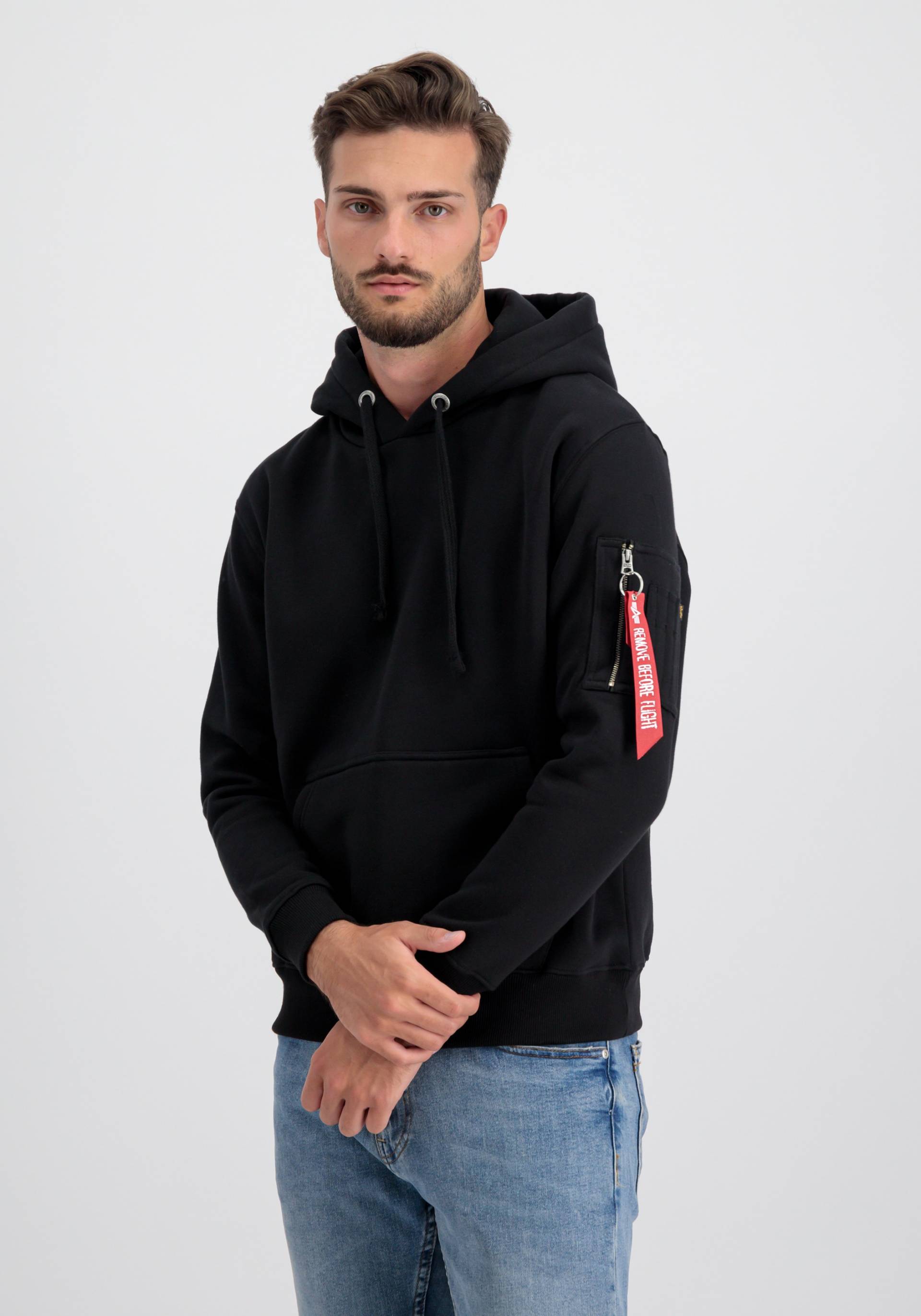 Alpha Industries Hoodie »Alpha Industries Men - Hoodies Fighter Squadron Hoodie« von Alpha Industries