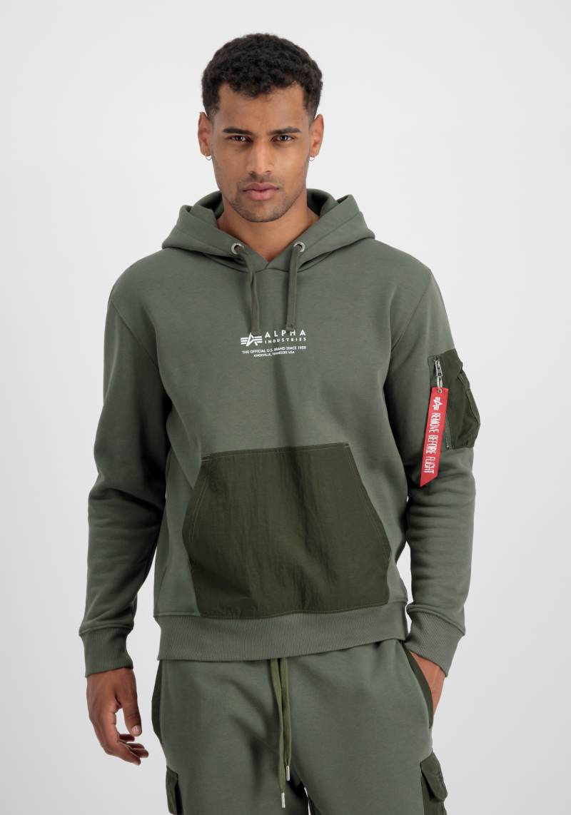 Alpha Industries Hoodie »Alpha Industries Men - Hoodies Nylon Pocket Hoodie« von Alpha Industries