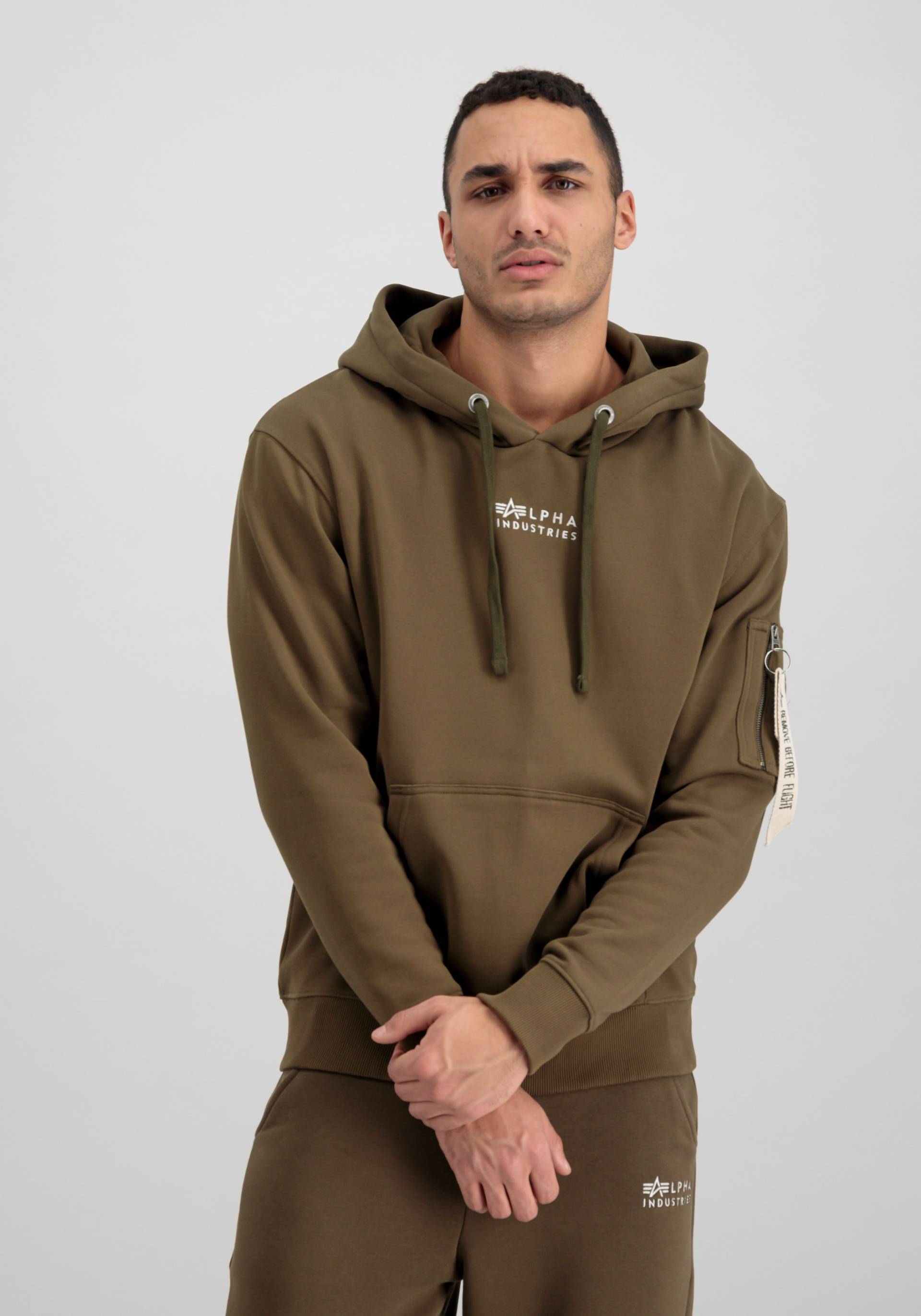 Alpha Industries Hoodie »Alpha Industries Men - Hoodies Organics EMB Hoodie« von Alpha Industries