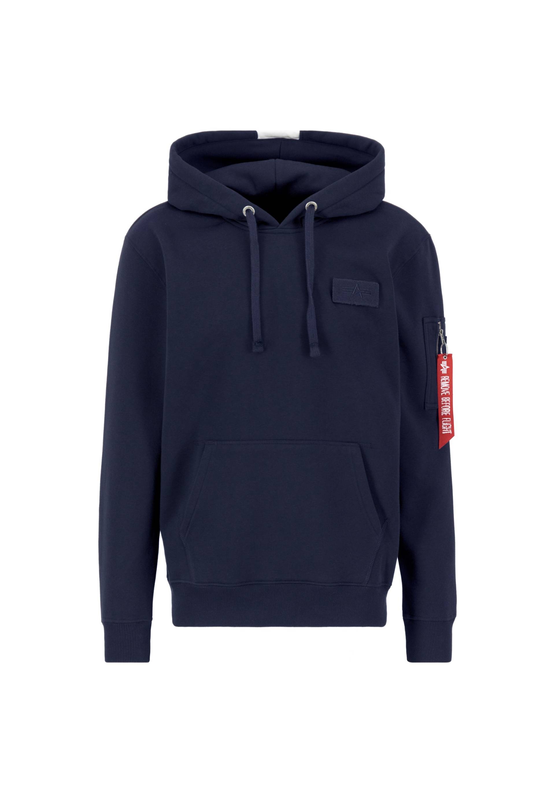 Alpha Industries Hoodie »Alpha Industries Men - Hoodies Red Stripe Hoodie« von Alpha Industries