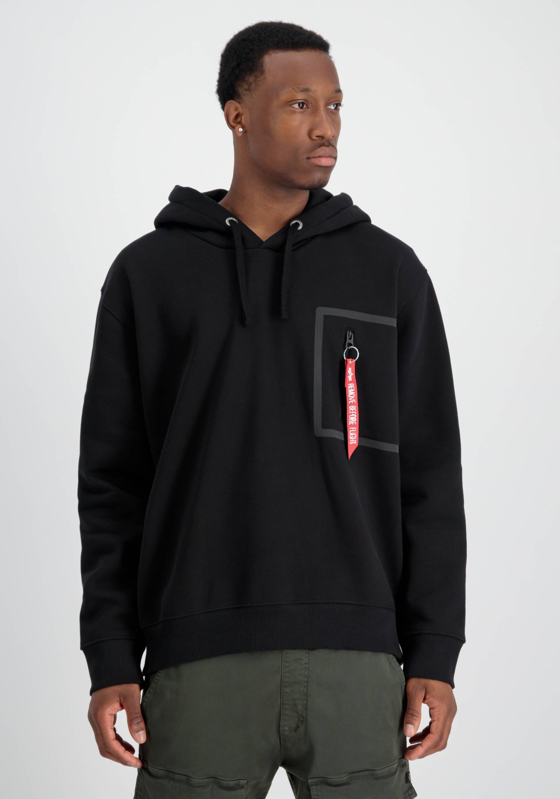 Alpha Industries Hoodie »Alpha Industries Men - Hoodies Taped Pocket Hoodie« von Alpha Industries