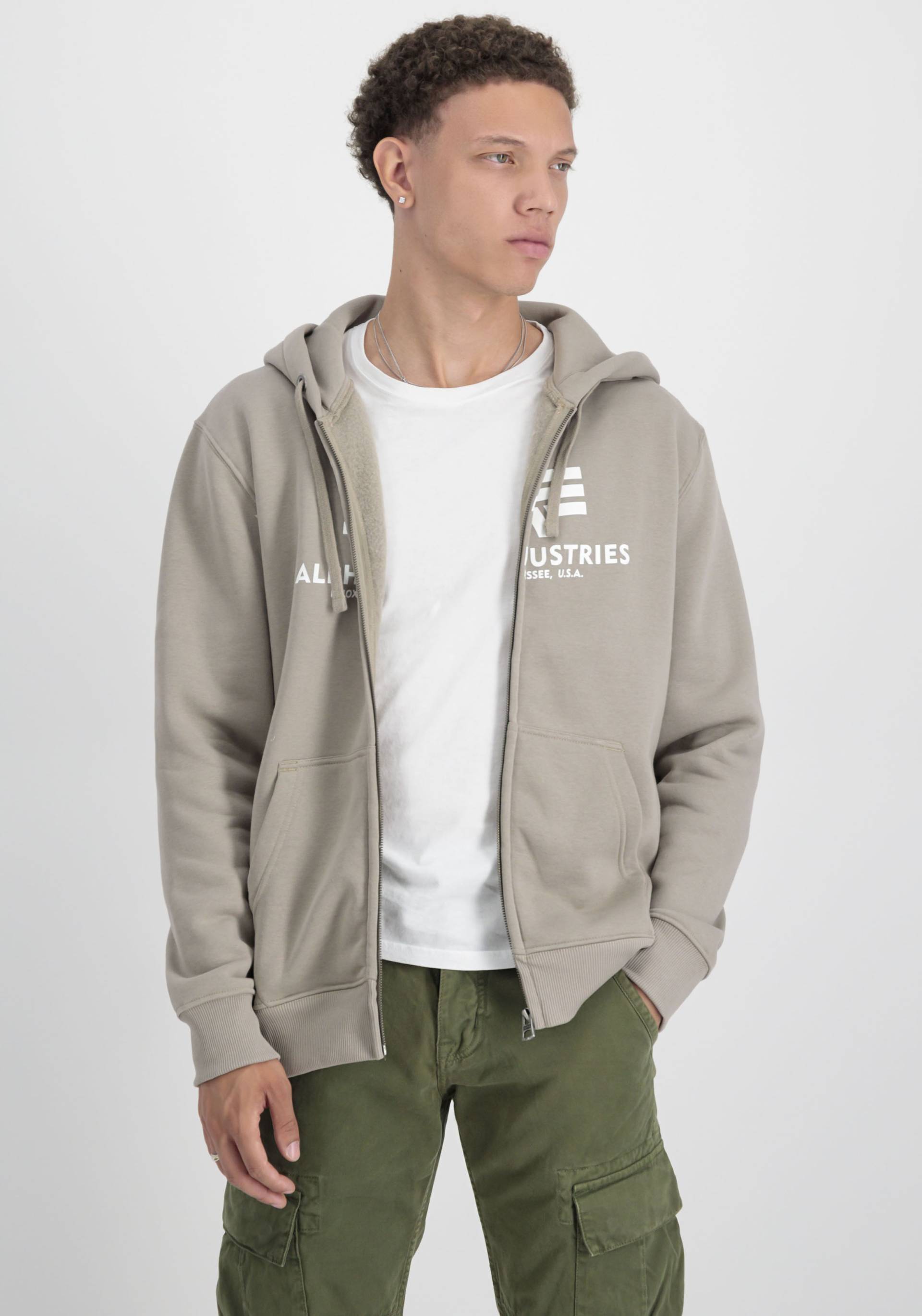 Alpha Industries Kapuzensweatjacke »BASIC ZIP HOODY« von Alpha Industries