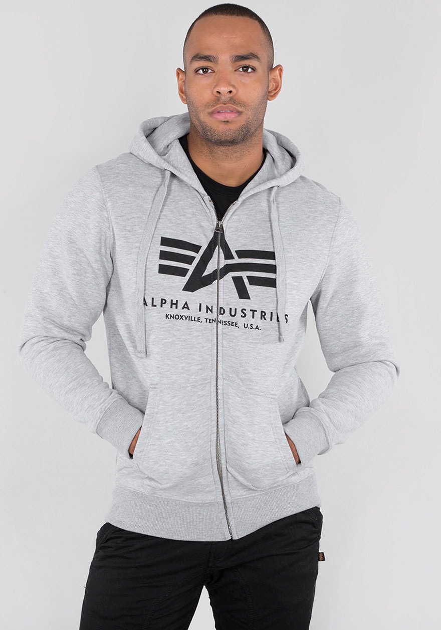 Alpha Industries Kapuzensweatjacke »BASIC ZIP HOODY« von Alpha Industries