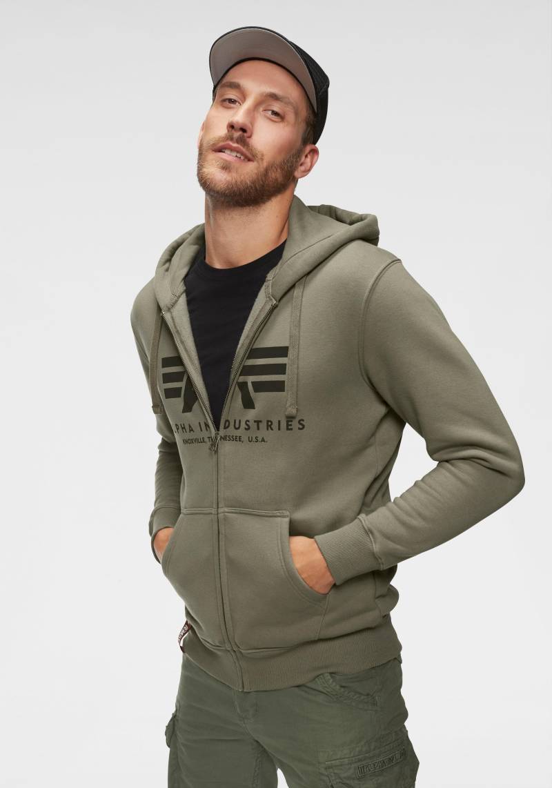 Alpha Industries Kapuzensweatjacke »BASIC ZIP HOODY« von Alpha Industries