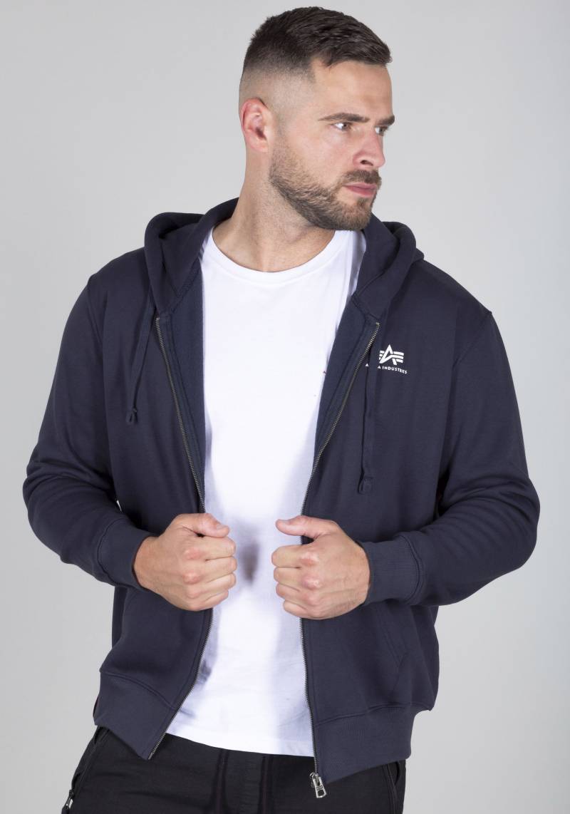 Alpha Industries Kapuzensweatjacke »Basic Zip Hoody SL« von Alpha Industries