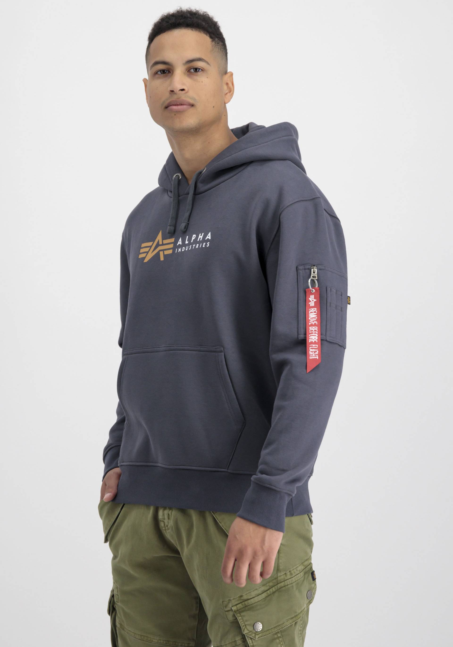 Alpha Industries Kapuzensweatshirt »Alpha Label Hoody« von Alpha Industries