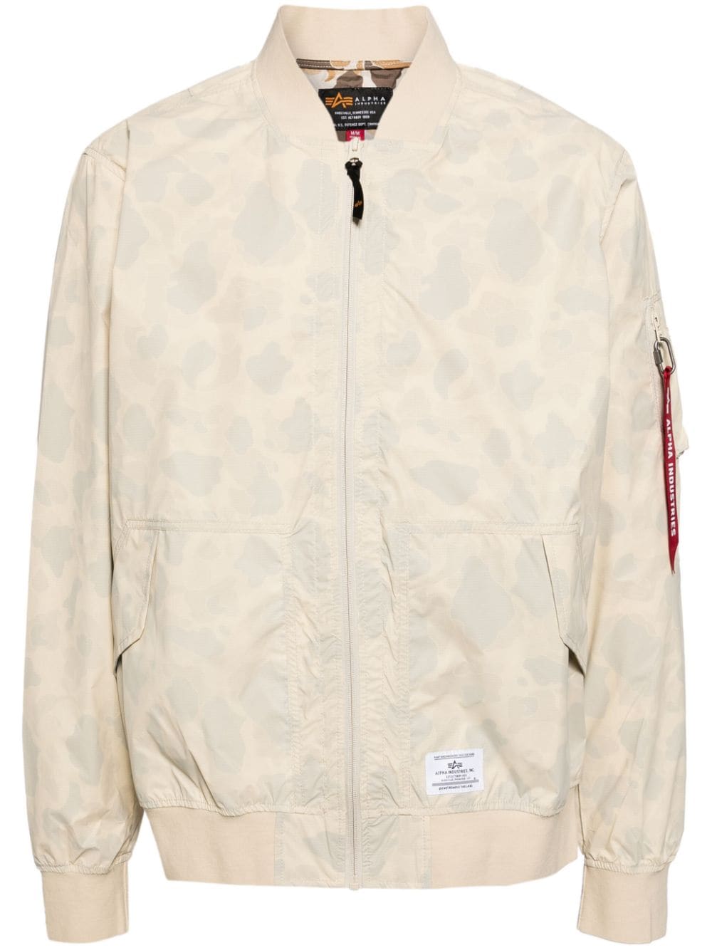 Alpha Industries L-2B Packaway camo-print bomber jacket - Neutrals von Alpha Industries