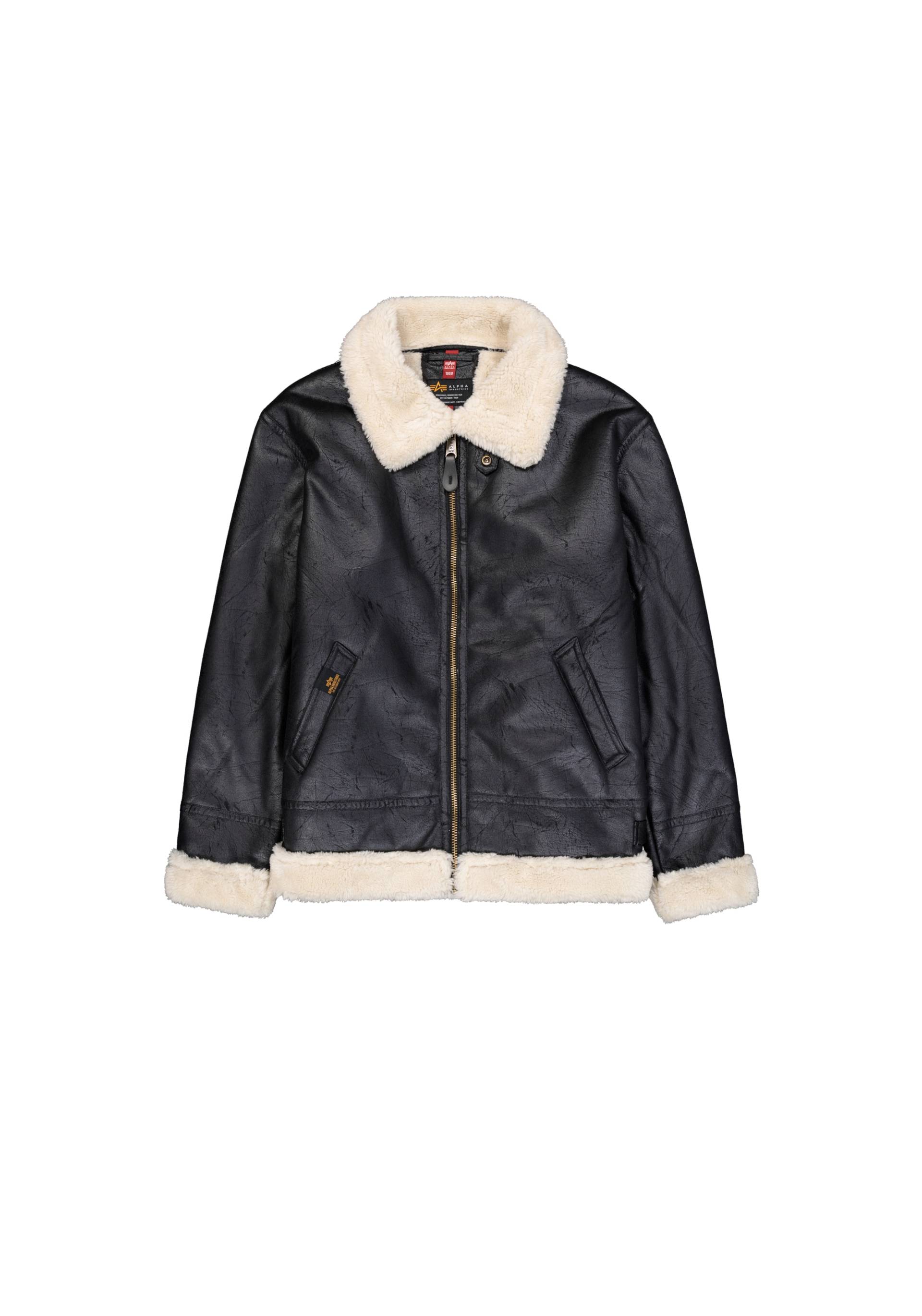 Alpha Industries Lederjacke »Alpha Industries Men - Bomber Jackets B-3 Faux Leather« von Alpha Industries