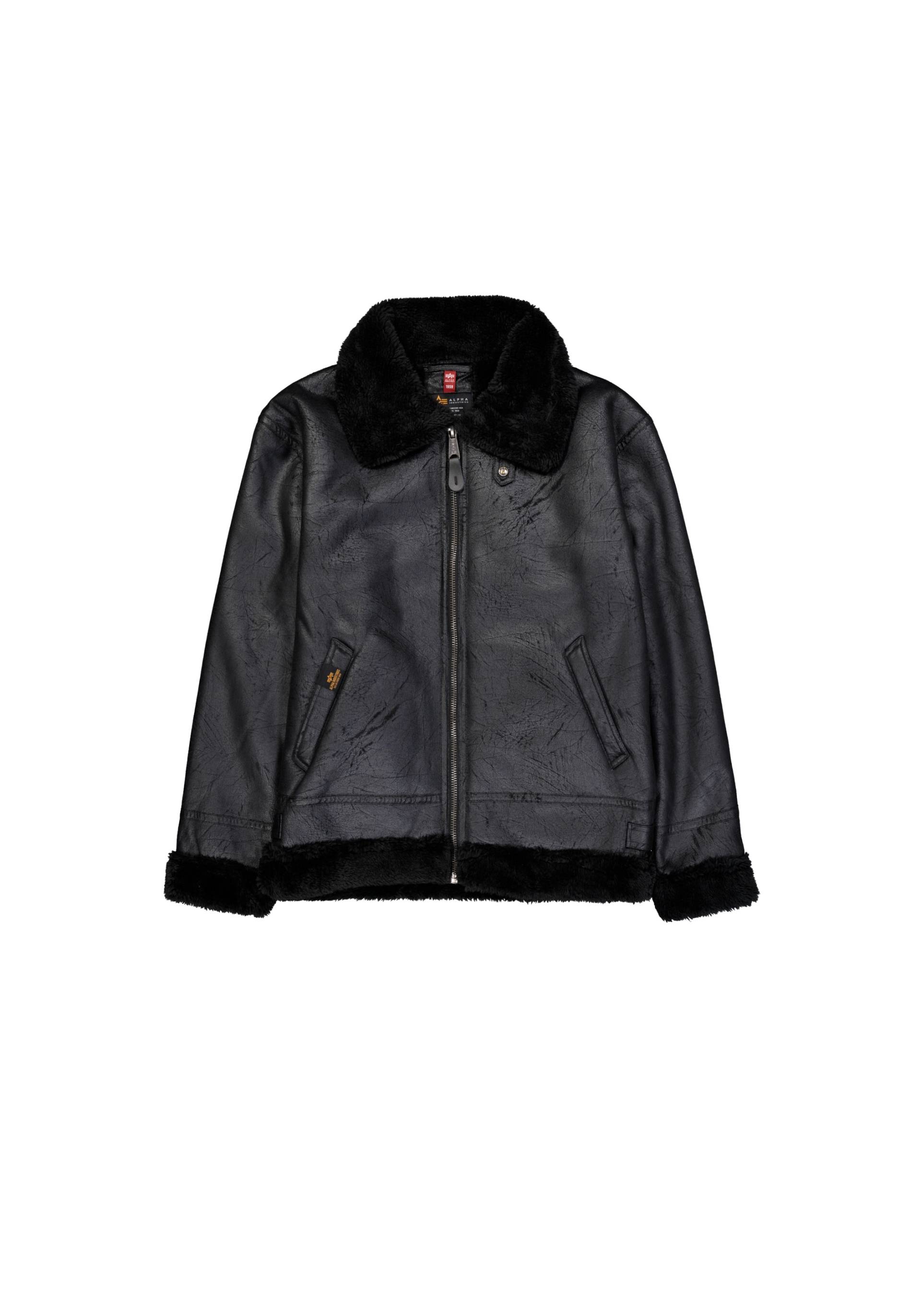 Alpha Industries Lederjacke »Alpha Industries Men - Bomber Jackets B-3 Faux Leather« von Alpha Industries