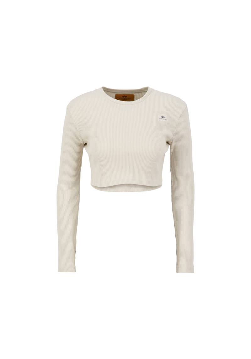 Alpha Industries Longsleeve »Alpha Industries Women - Longsleeves X-Fit Rib LS C Wmn« von Alpha Industries