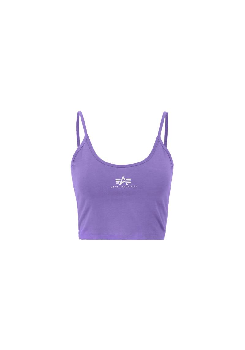 Alpha Industries Muscleshirt »Alpha Industries Women - Tanks Basic Crop-Top SL Wmn« von Alpha Industries