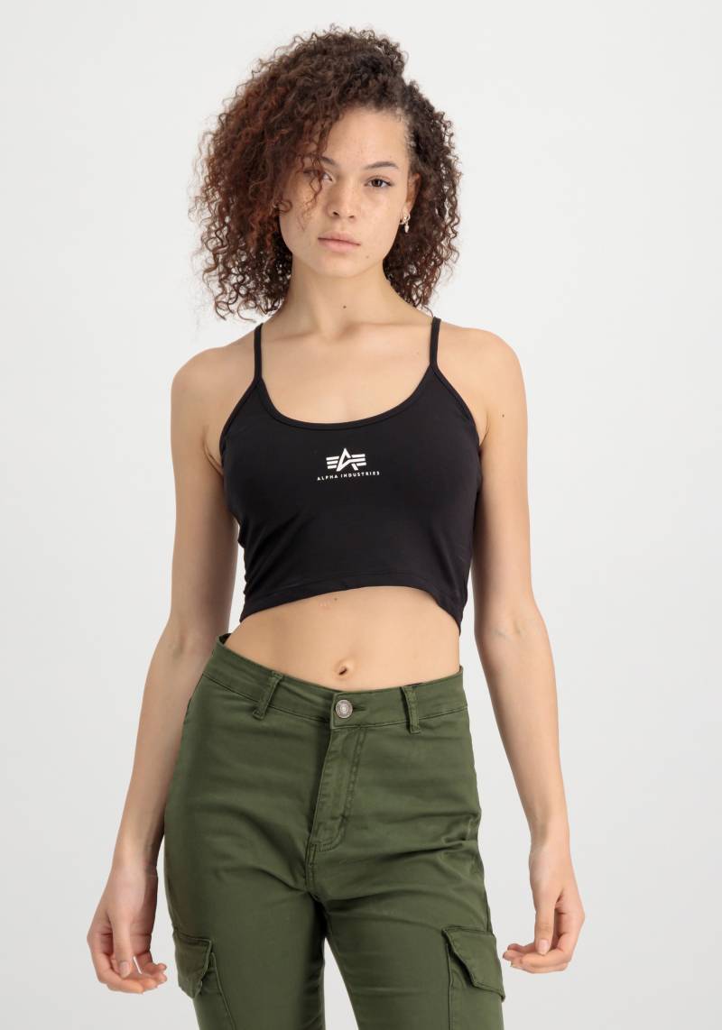 Alpha Industries Muscleshirt »Alpha Industries Women - Tanks Basic Crop-Top SL Women« von Alpha Industries