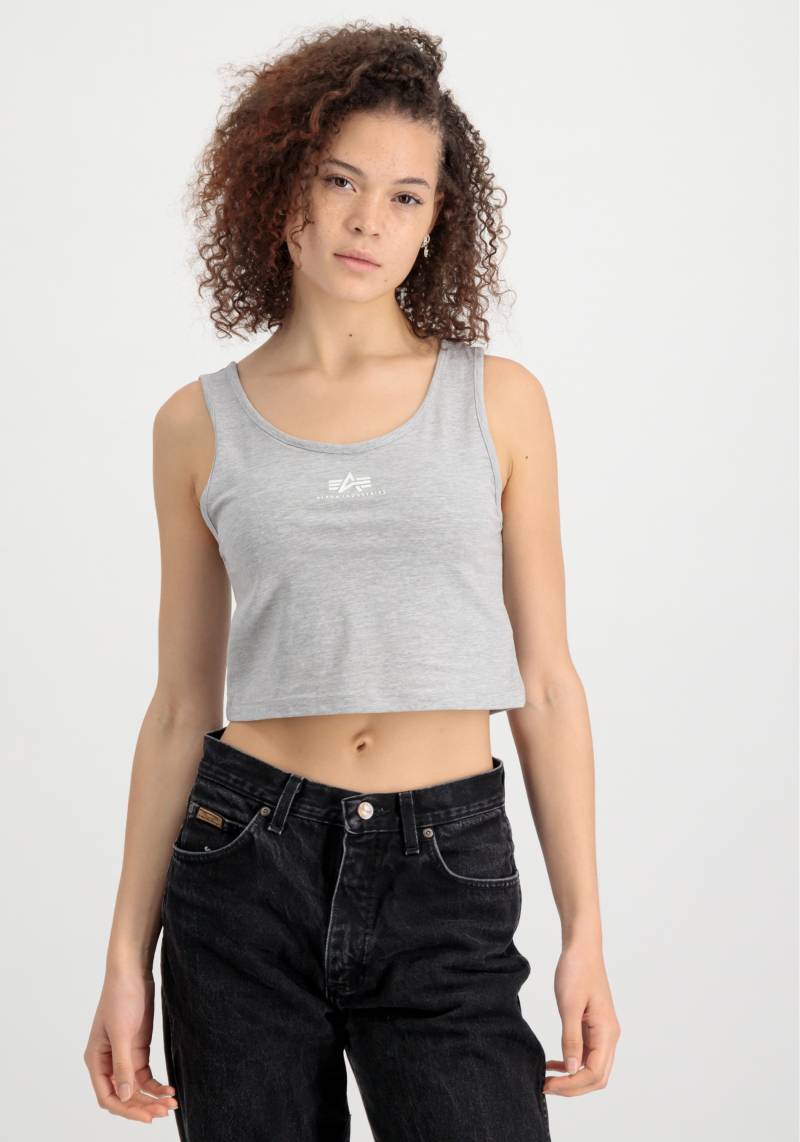 Alpha Industries Muskelshirt »Alpha Industries Women - Tanks Basic Crop-Tank SL Women« von Alpha Industries