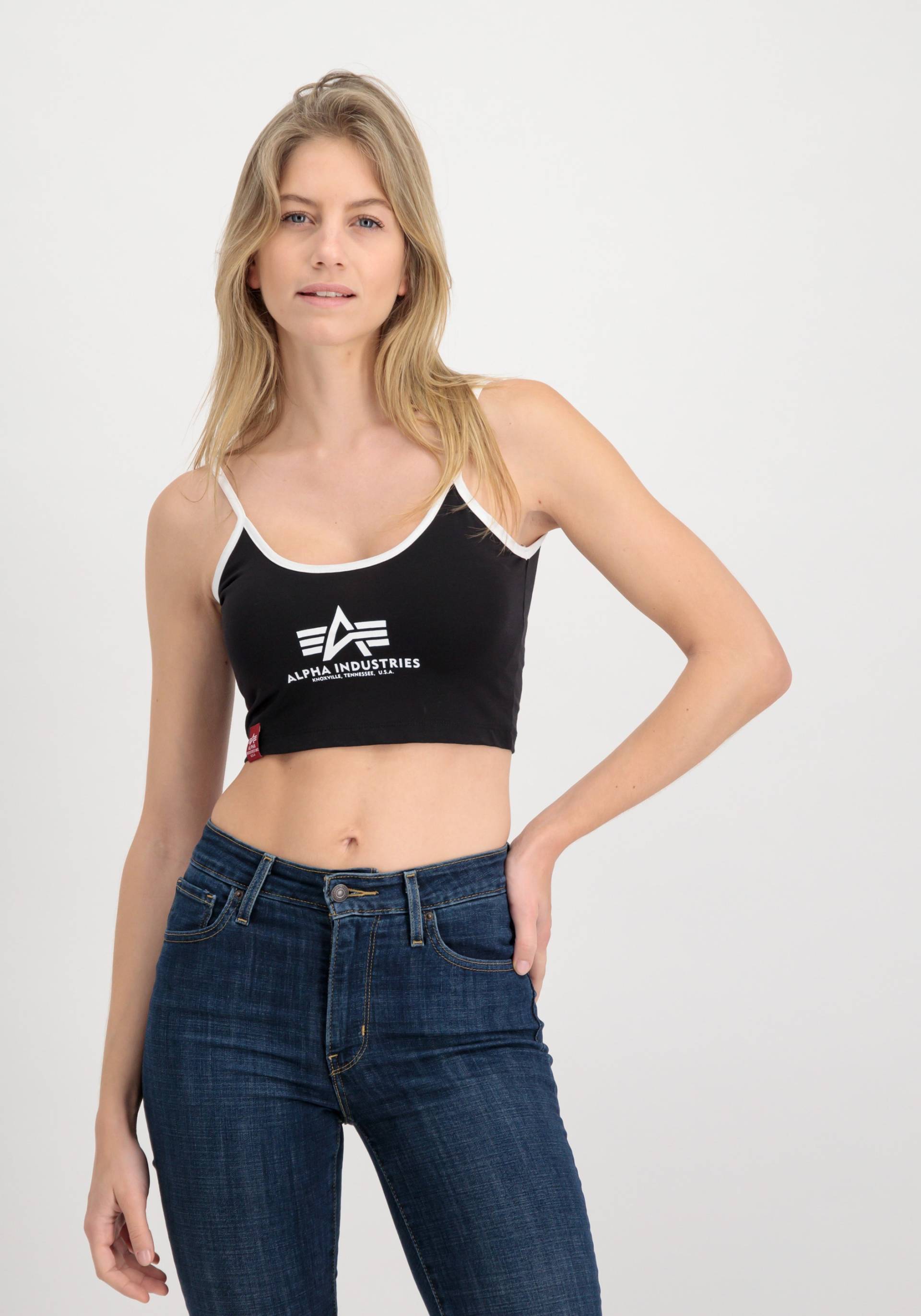 Alpha Industries Muskelshirt »Alpha Industries Women - Tanks Basic ML Cropped Tank Top Wmn« von Alpha Industries