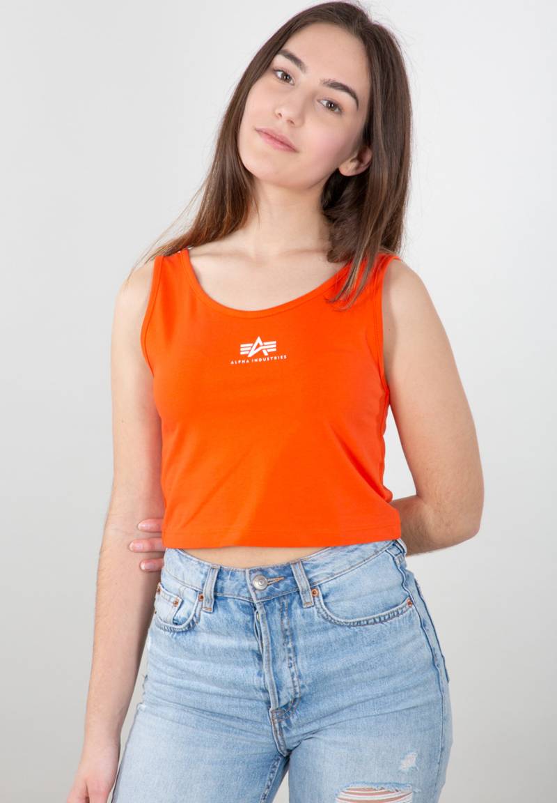 Alpha Industries Muskelshirt »Alpha Industries Women - Tanks Basic Crop-Tank SL Wmn« von Alpha Industries