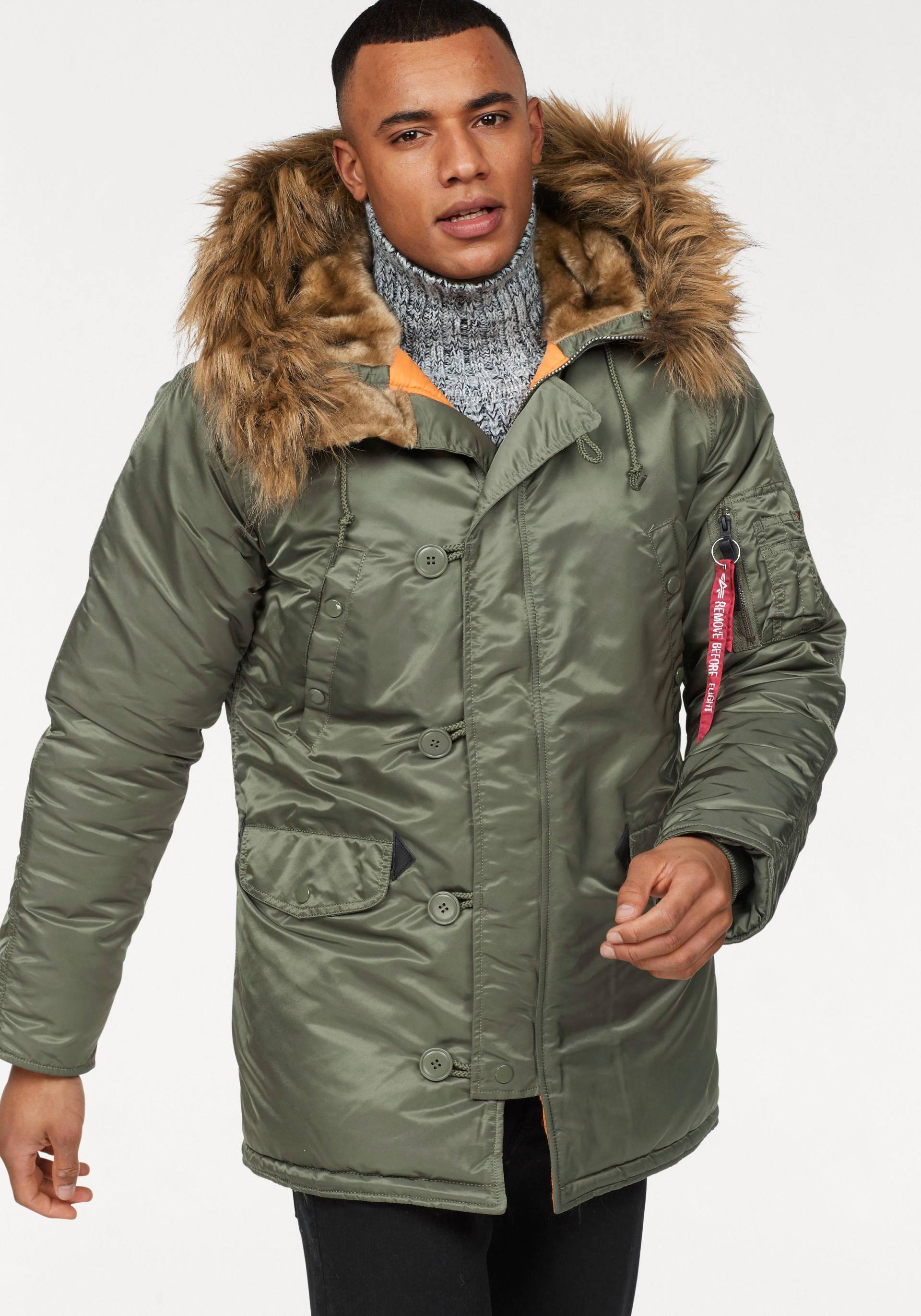 Alpha Industries Parka »N3B VF 59«, mit Kapuze, mit abnehmbarem Kunstfellkragen von Alpha Industries