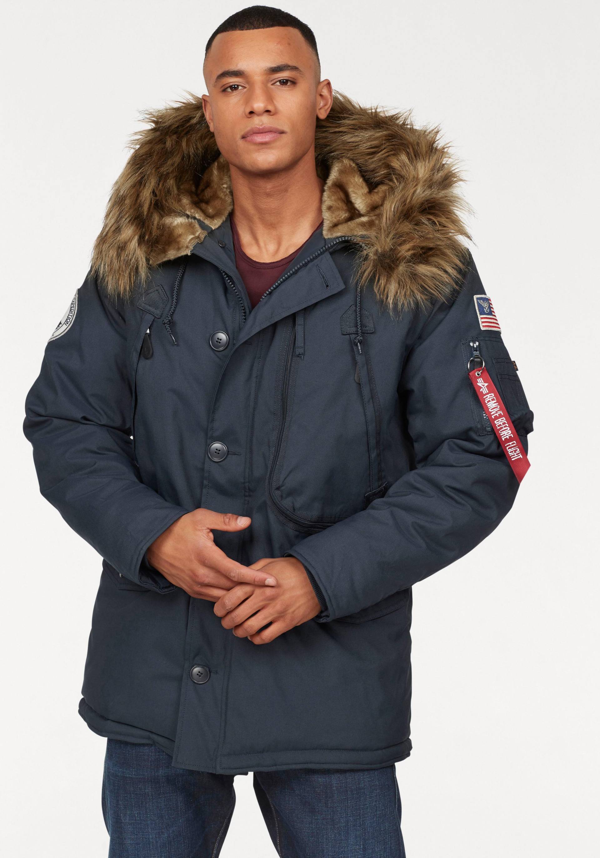 Alpha Industries Parka »POLAR JACKET«, mit Kapuze von Alpha Industries