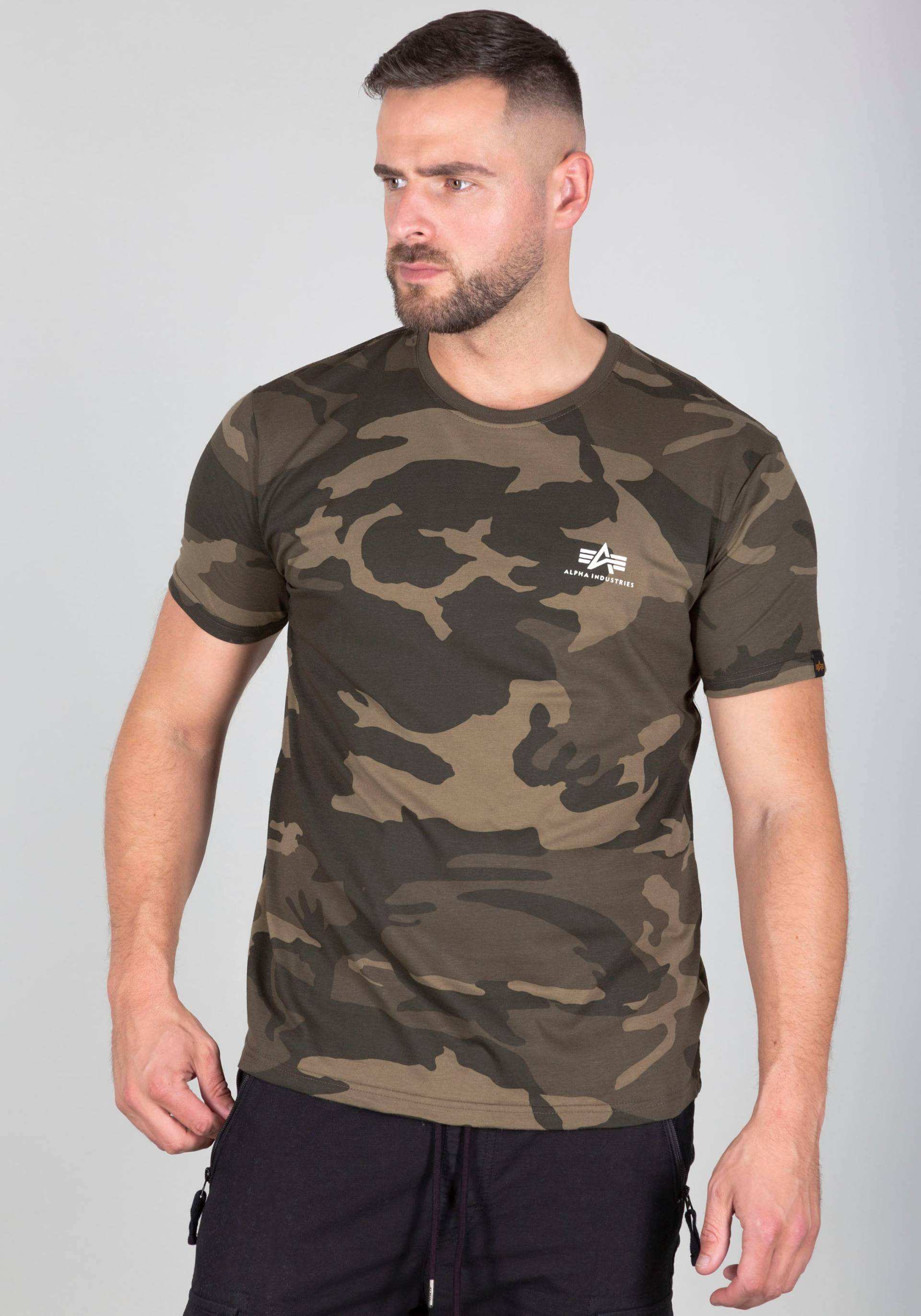 Alpha Industries Rundhalsshirt »BASIC T SMALL LOGO« Alpha Industries Rundhalsshirt »BASIC T SMALL LOGO« von Alpha Industries