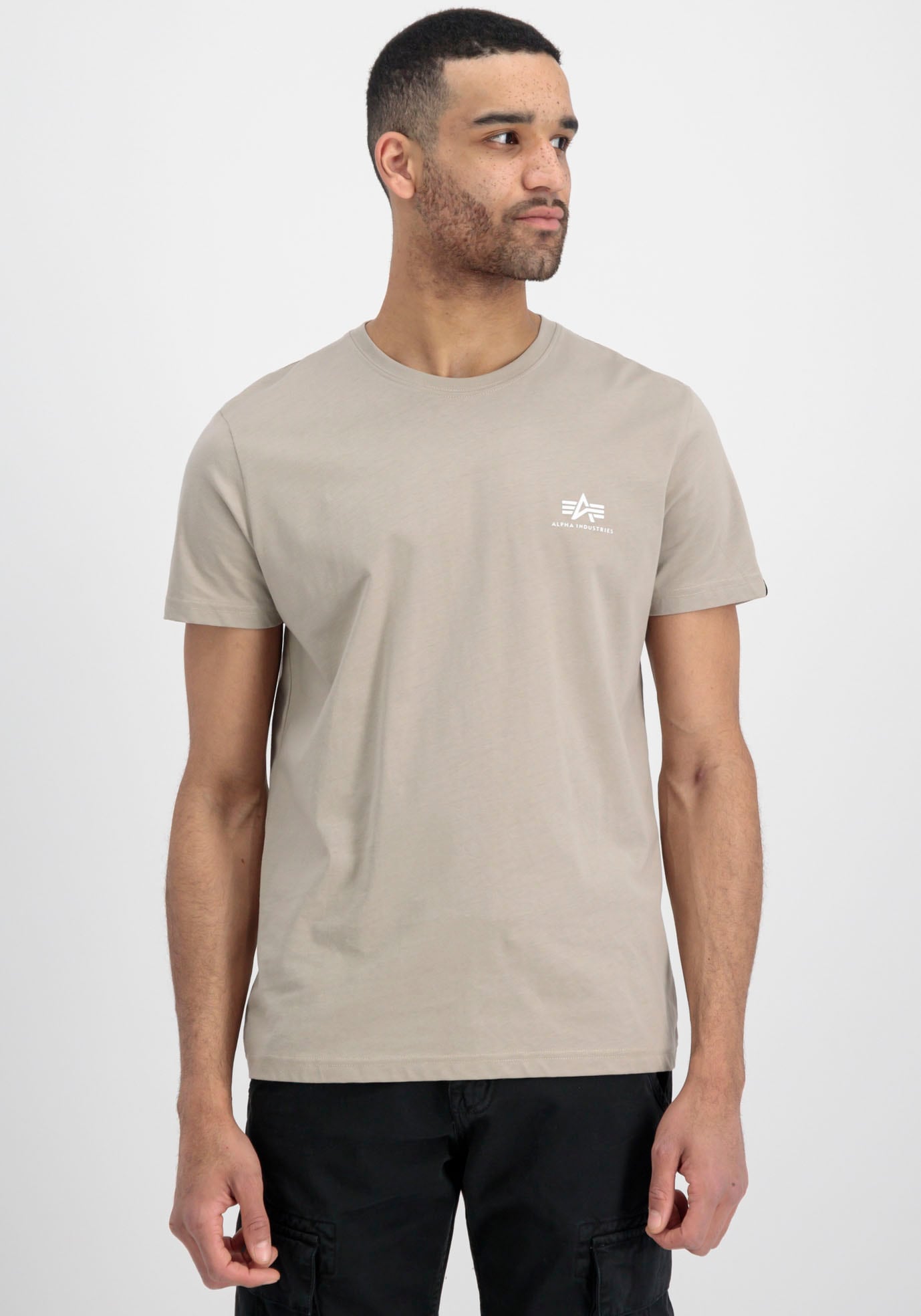 Alpha Industries Rundhalsshirt »BASIC T SMALL LOGO« von Alpha Industries