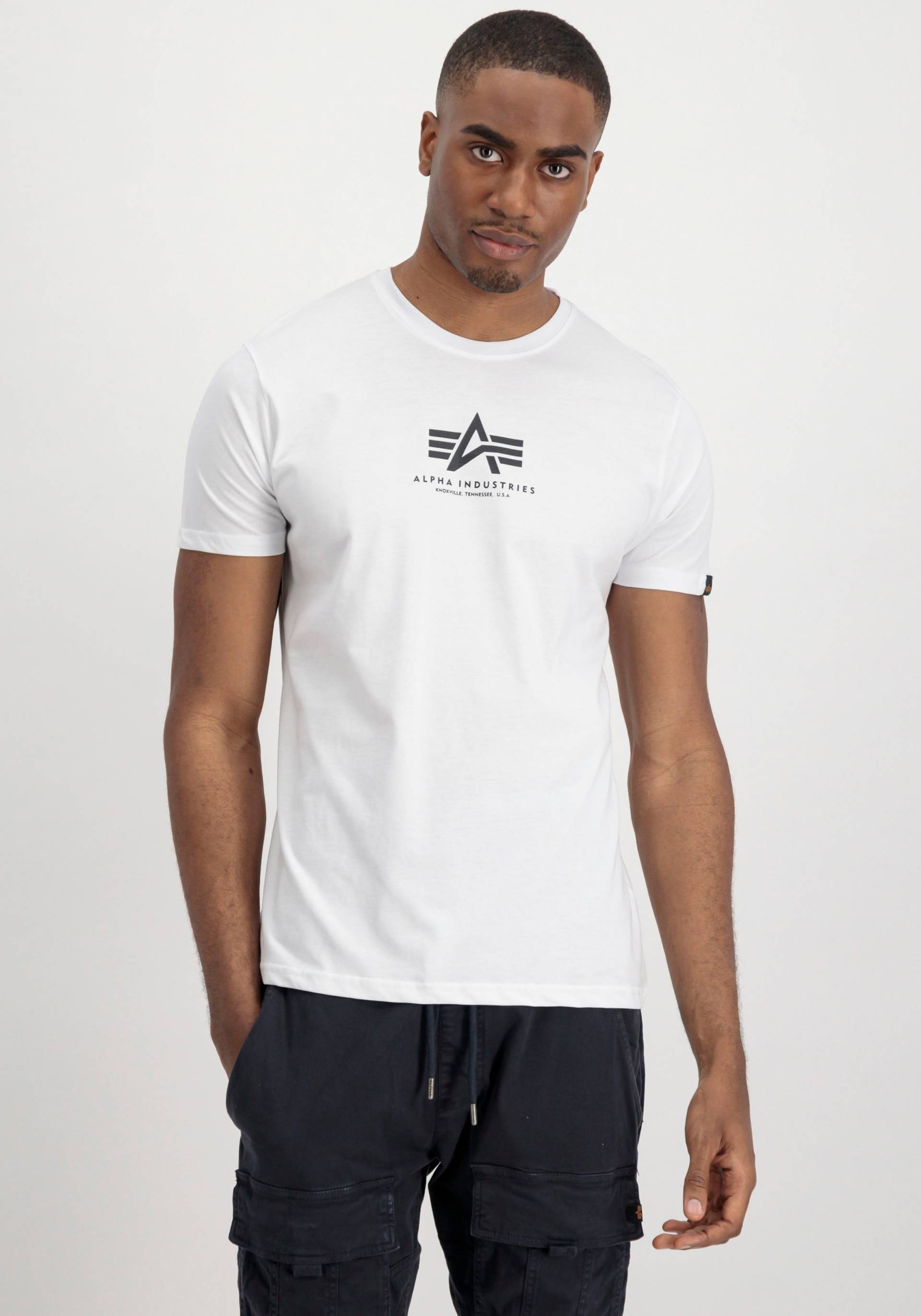 Alpha Industries Rundhalsshirt »Basic T ML« von Alpha Industries