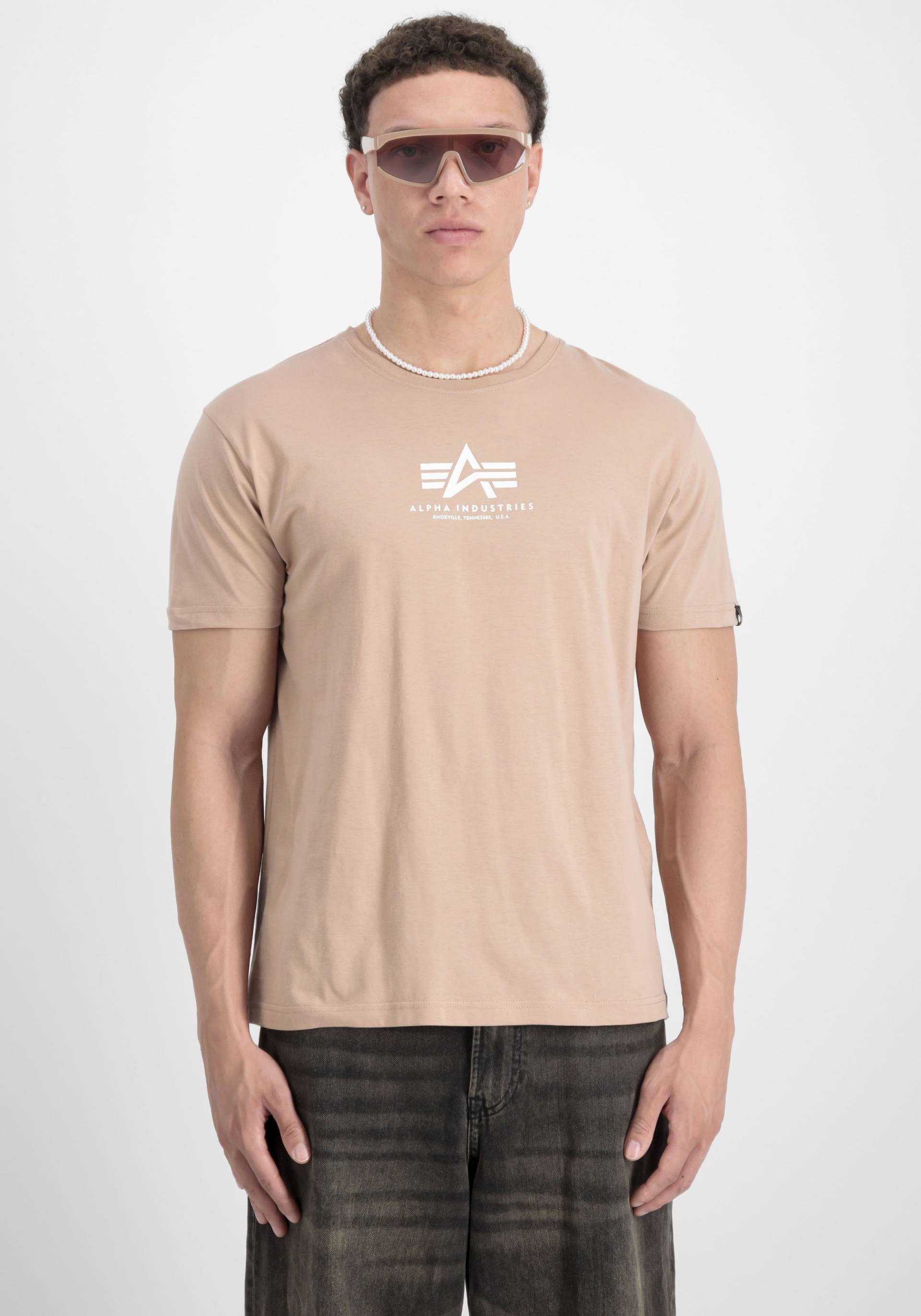 Alpha Industries Rundhalsshirt »Basic T ML« von Alpha Industries