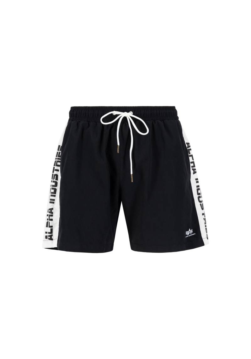 Alpha Industries Shorts »Alpha Industries Men - Beachwear Printed Stripe Swim Short« von Alpha Industries