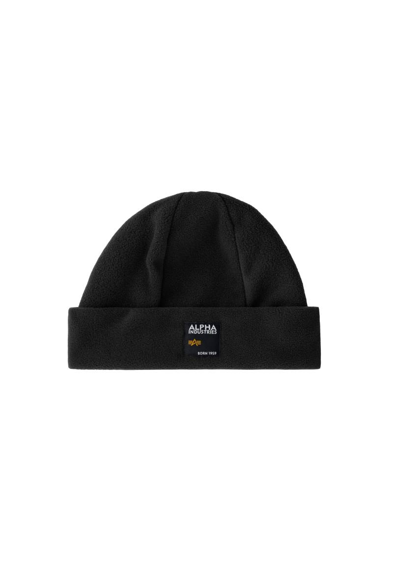 Alpha Industries Skimütze »Alpha Industries Accessoires - Headwear Label Fleece Beanie« von Alpha Industries