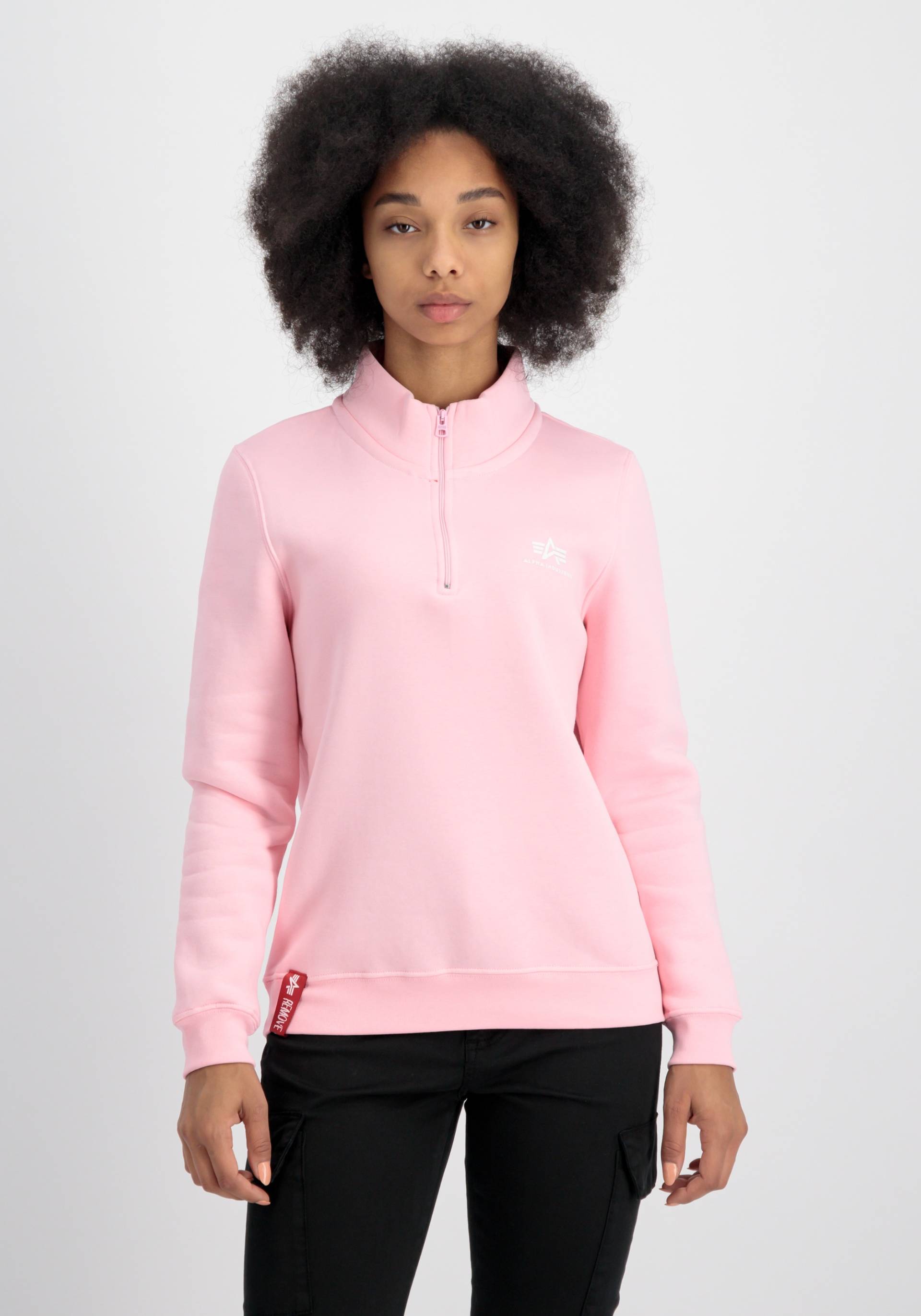 Alpha Industries Sweater »Alpha Industries Women - Sweatshirts Half Zip Sweater SL Women« von Alpha Industries