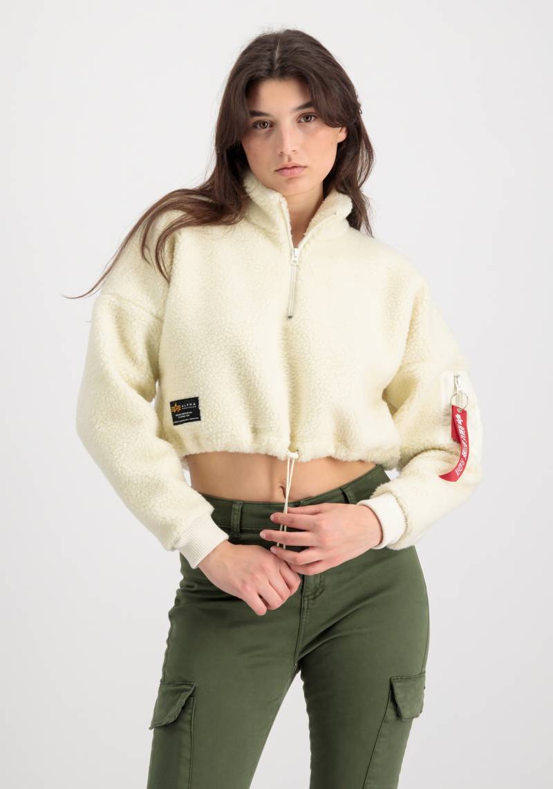 Alpha Industries Sweater »Alpha Industries Women - Sweatshirts Teddy ZH Sweater COS Wmn« von Alpha Industries