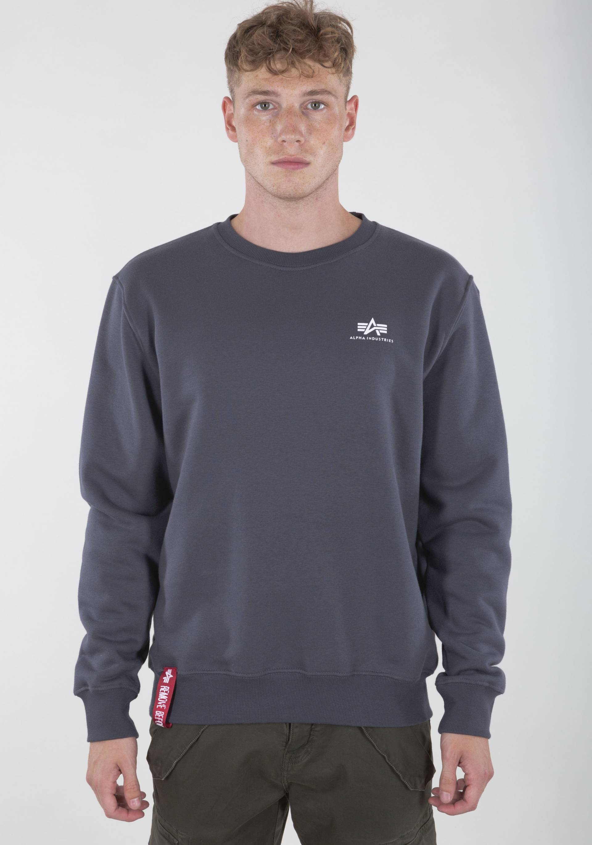 Alpha Industries Sweatshirt »Basic Sweater small Logo« von Alpha Industries