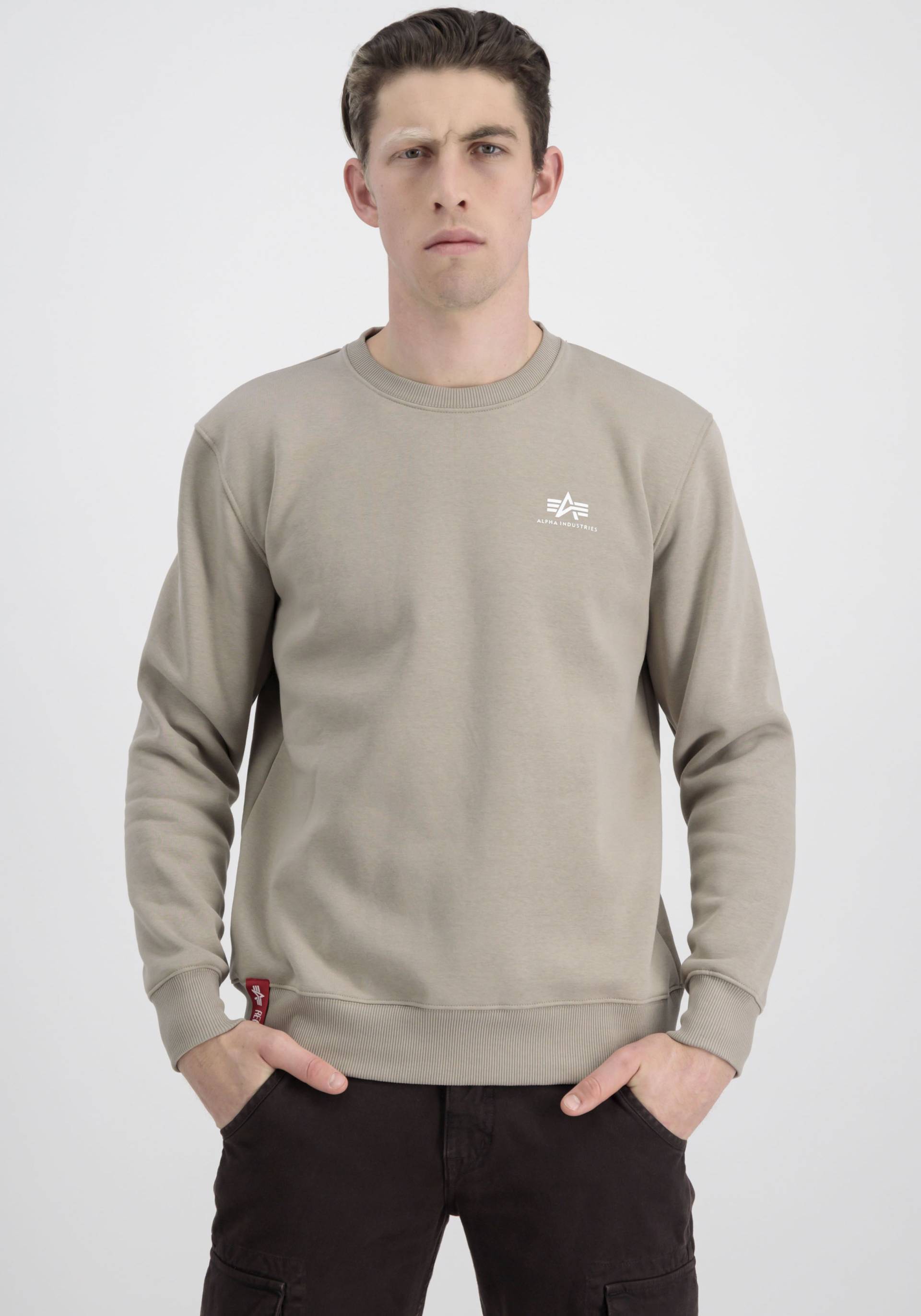 Alpha Industries Sweatshirt »Basic Sweater small Logo« von Alpha Industries